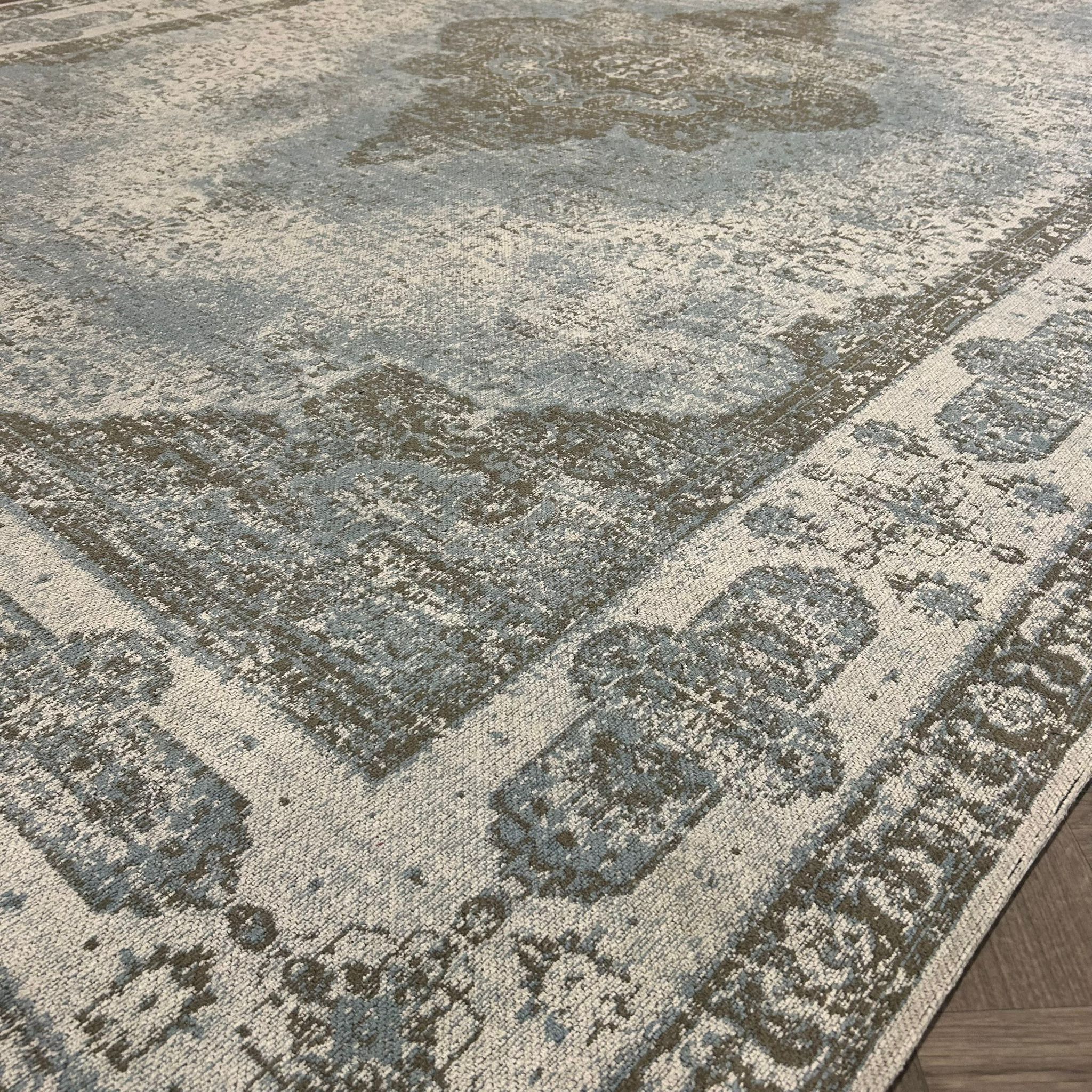 Brinker Carpets Lowla Azur Blue 2 - 200x290cm - Vloerkleden Koning