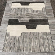 Brinker Carpets Lustrous 922 Black White Vloerkleed - 160x230cm - Vloerkleden Koning