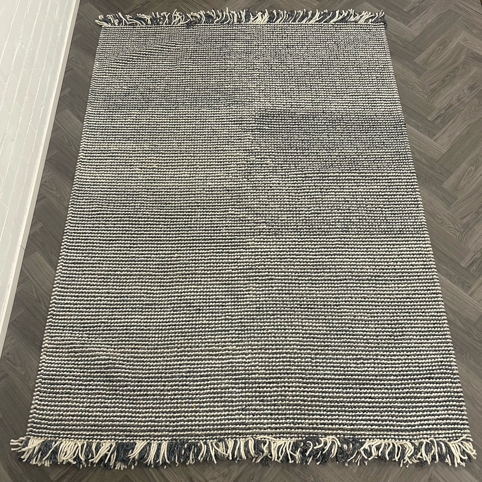 Brinker Carpets Marble Black White Vloerkleed - 200x280cm - Vloerkleden Koning