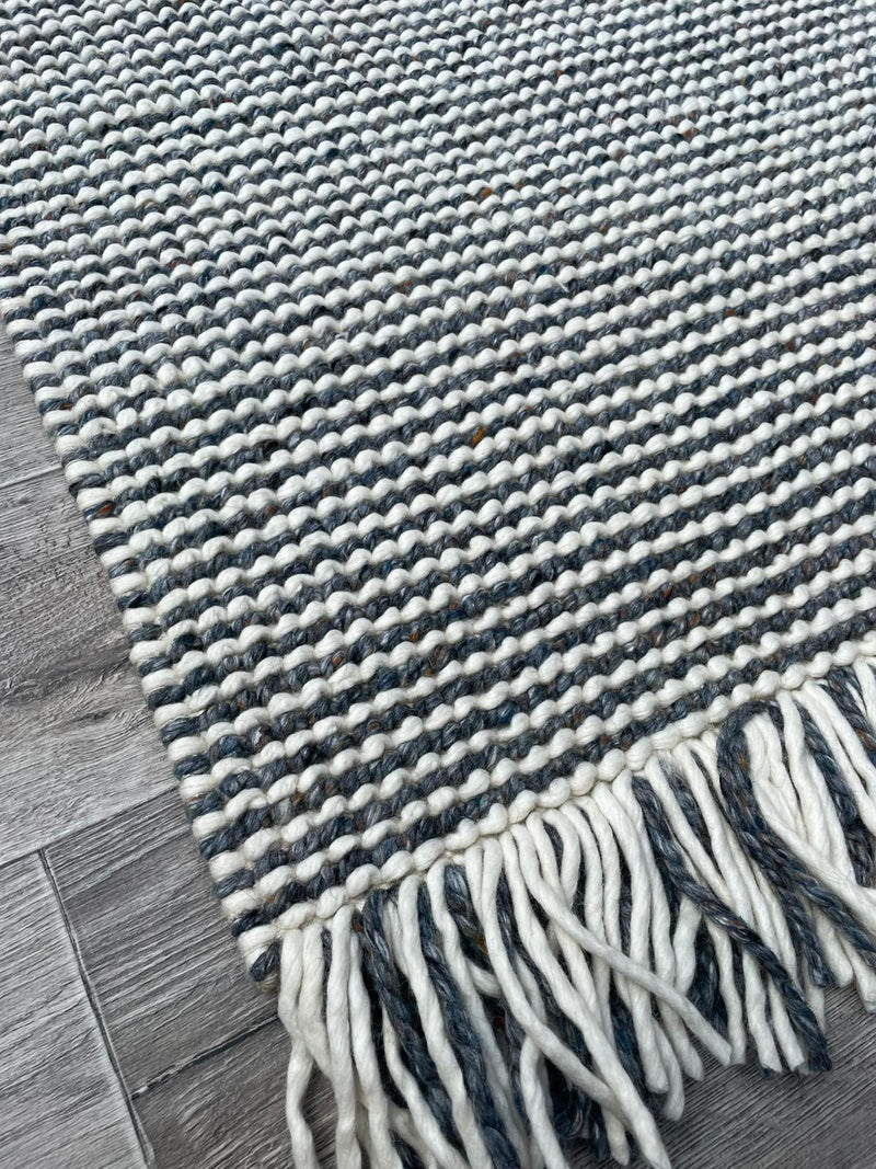 Brinker Carpets Marble Blue Vloerkleed - 170x230cm - aanzicht 1 - Vloerkleden Koning