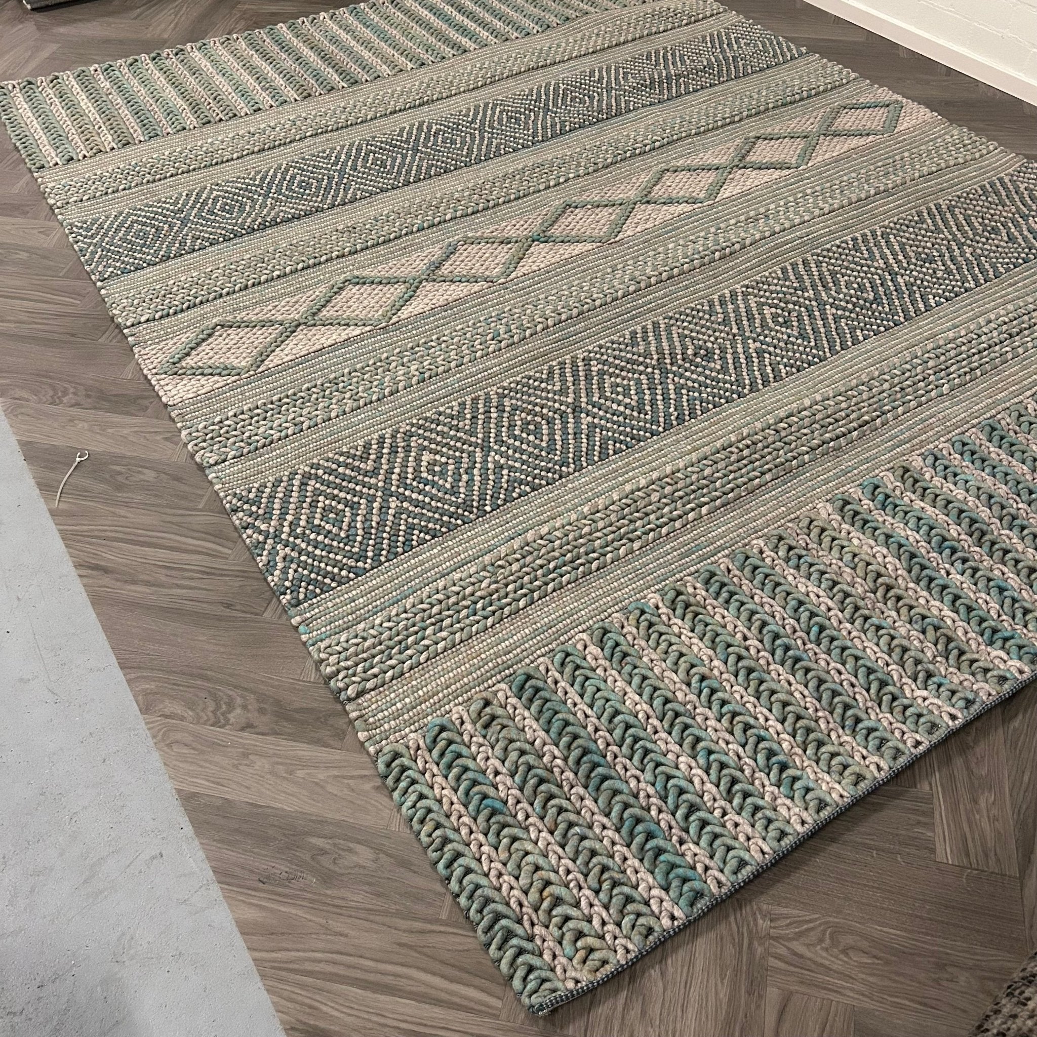 Brinker Carpets Marrakech 400 (groen) Vloerkleed - 240x340cm - Vloerkleden Koning