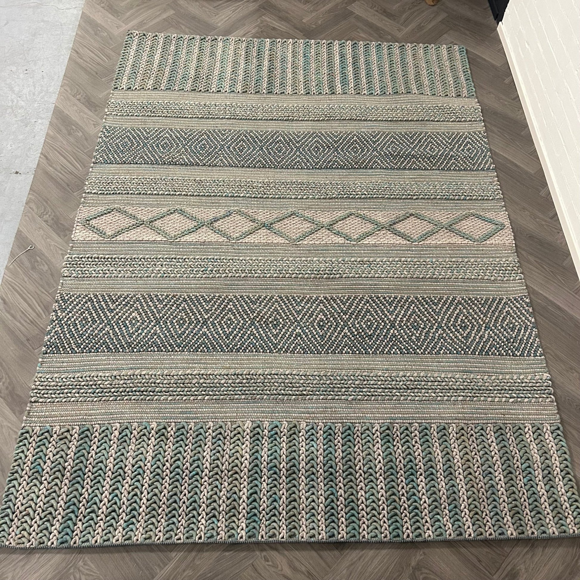 Brinker Carpets Marrakech 400 (groen) Vloerkleed - 240x340cm - Vloerkleden Koning