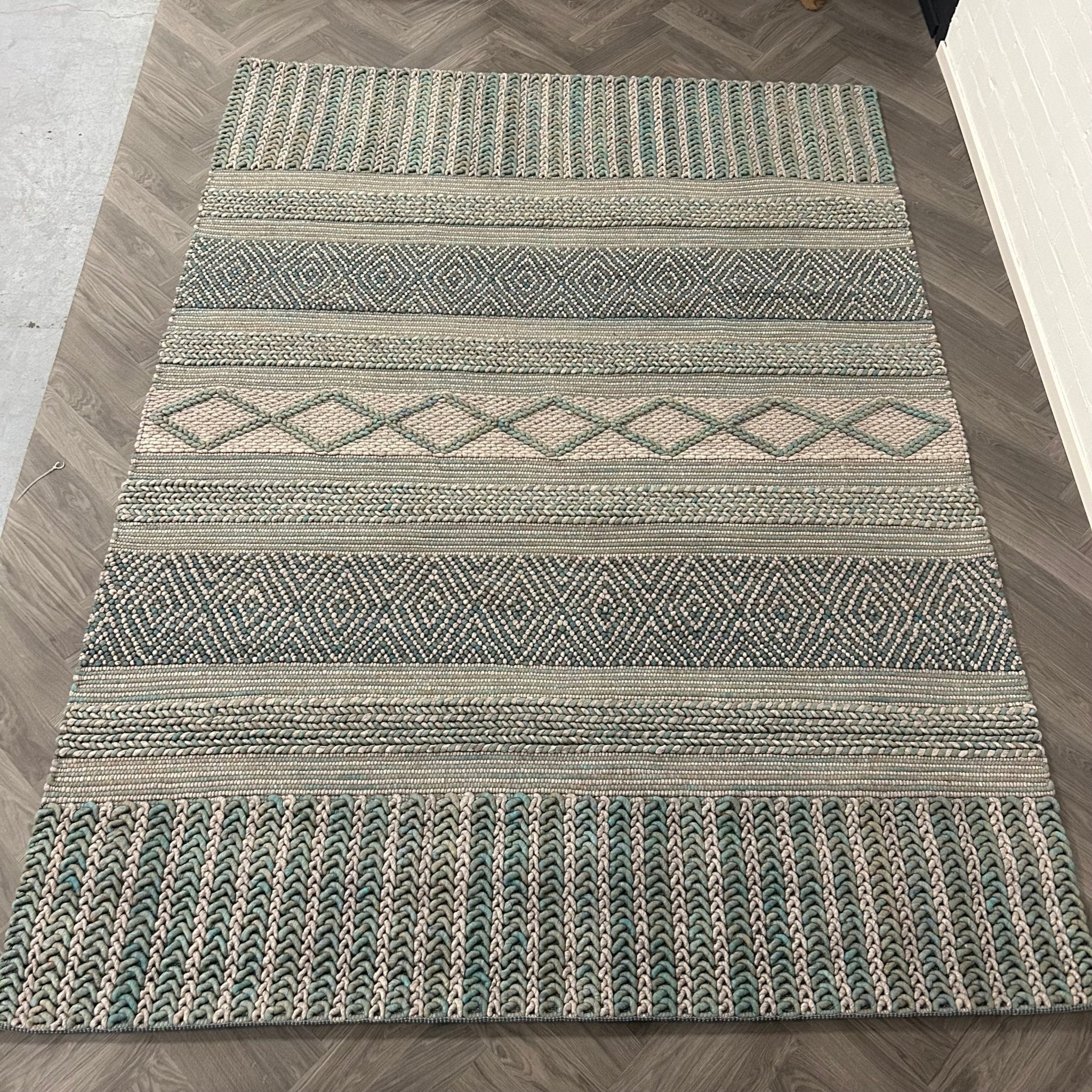 Brinker Carpets Marrakech 400 (groen) Vloerkleed - 240x340cm - Vloerkleden Koning