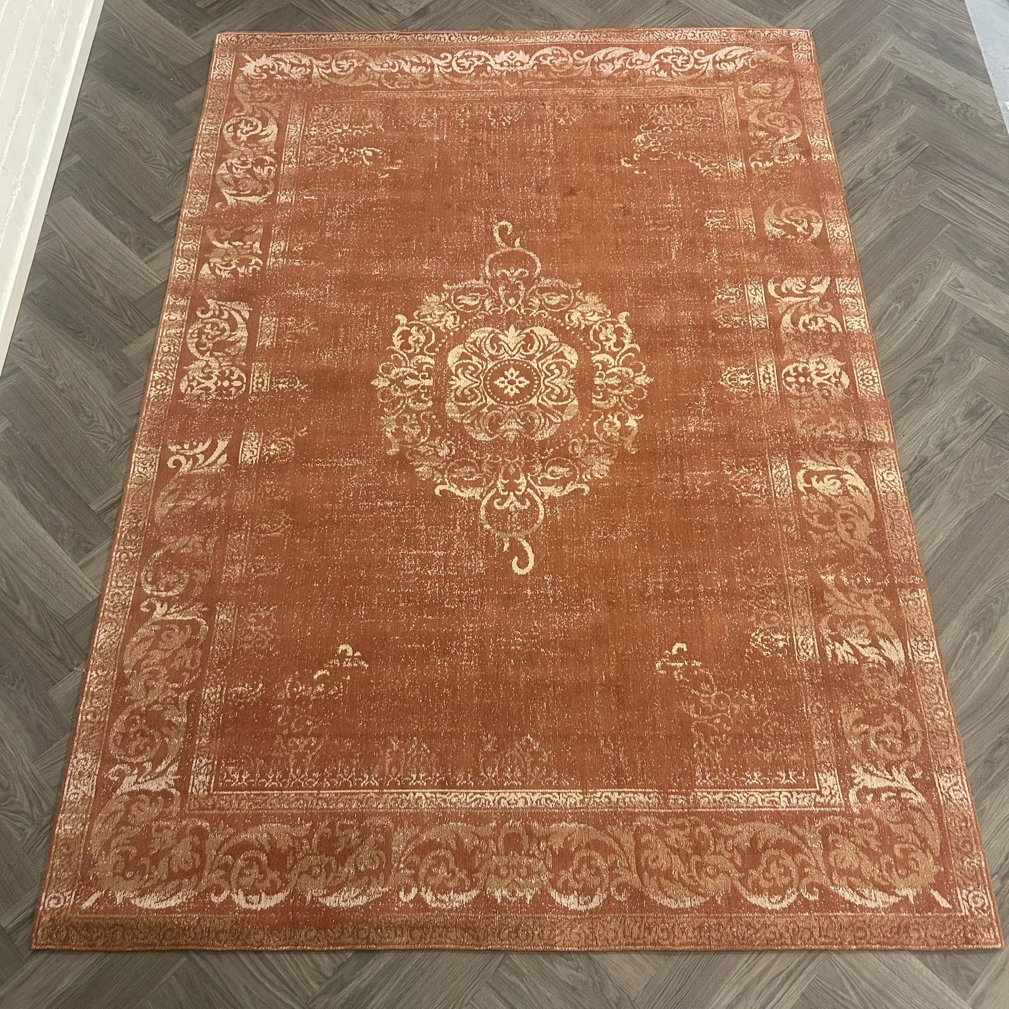 Brinker Carpets Medallion Terra Vloerkleed - 200x290cm - aanzicht 2 - Vloerkleden Koning