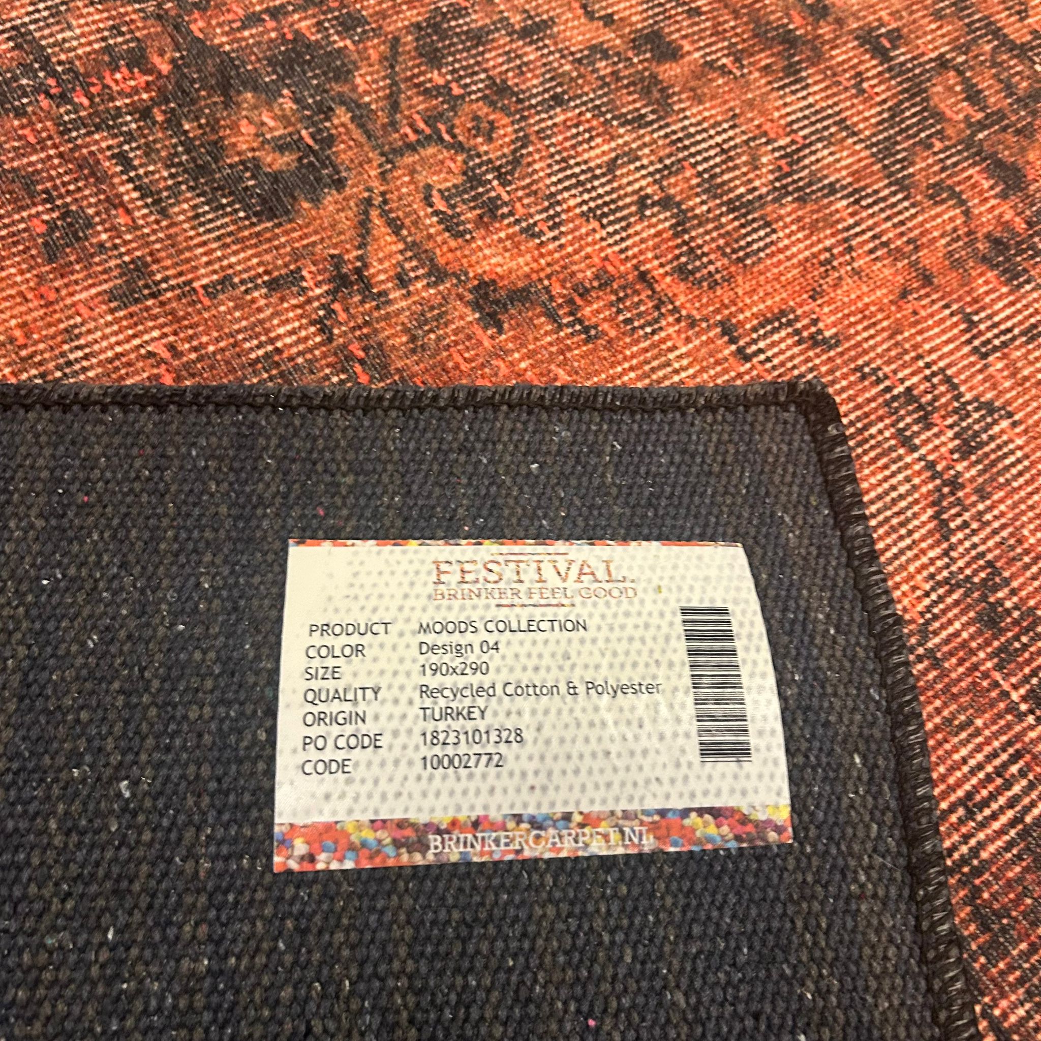 Brinker Carpets Moods Design 04 - 190x290cm - aanzicht 4 - Vloerkleden Koning