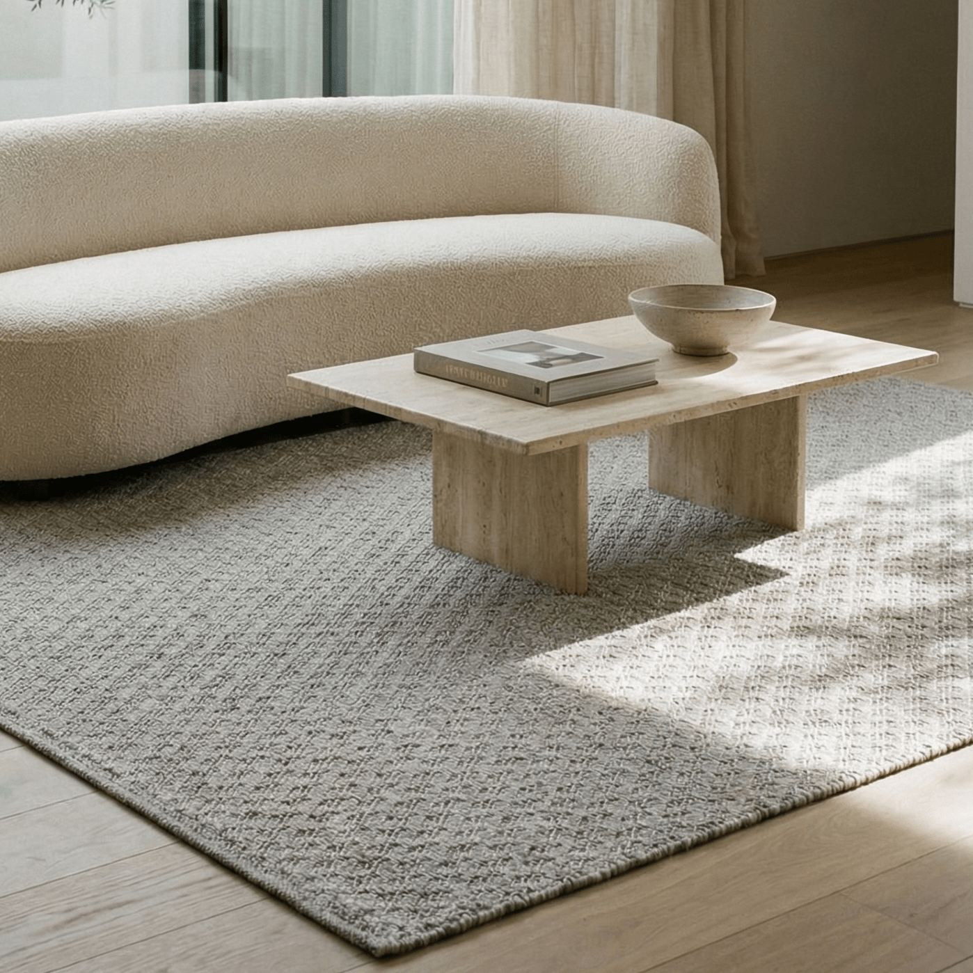 Brinker Carpets Objat Grey Smoke Vloerkleed - 240x340cm - aanzicht 1 - Vloerkleden Koning
