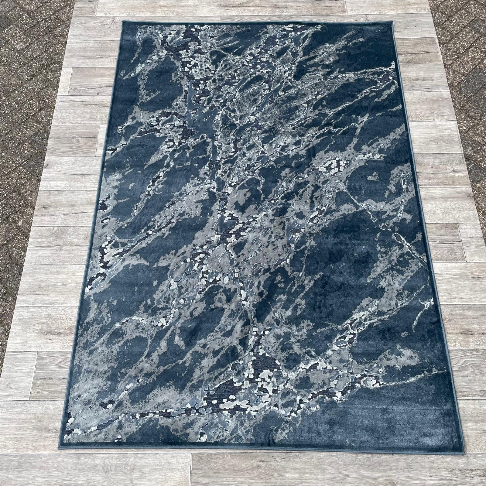 Brinker Carpets Onyx Dessin Blue Vloerkleed - 160x230cm - Vloerkleden Koning