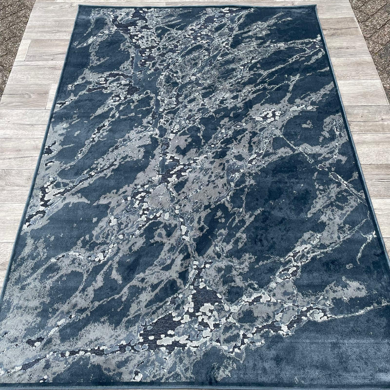 Brinker Carpets Onyx Dessin Blue Vloerkleed - 160x230cm - aanzicht 1 - Vloerkleden Koning