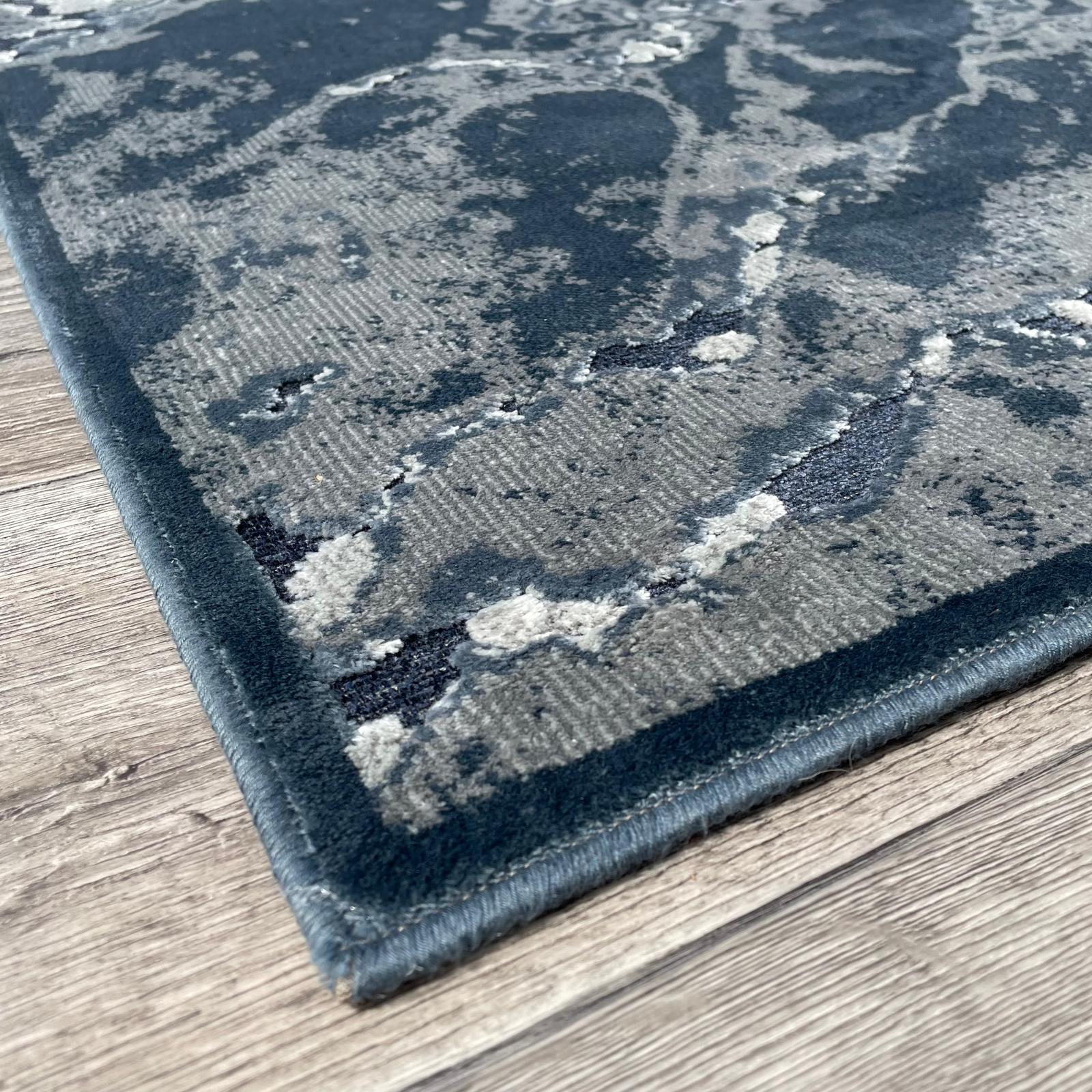Brinker Carpets Onyx Dessin Blue Vloerkleed - 160x230cm - Vloerkleden Koning