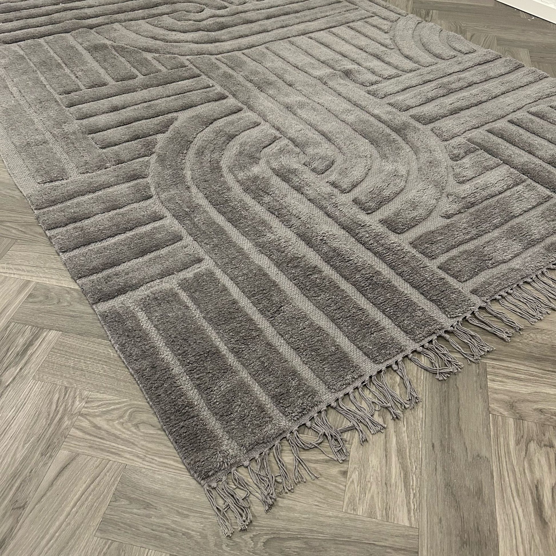 Brinker Carpets Overseas Grey Vloerkleed - 170x240cm - Vloerkleden Koning