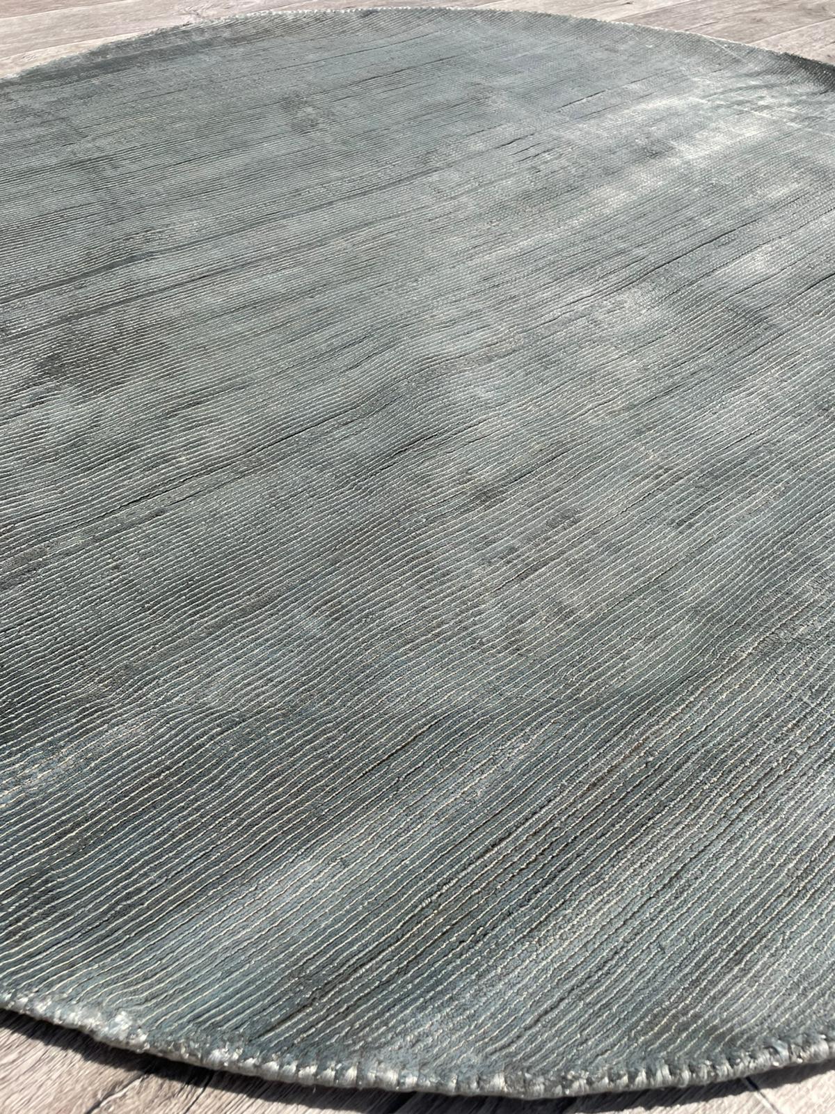 Brinker Carpets Oyster Grey Rond Vloerkleed - 150x150cm - Vloerkleden Koning