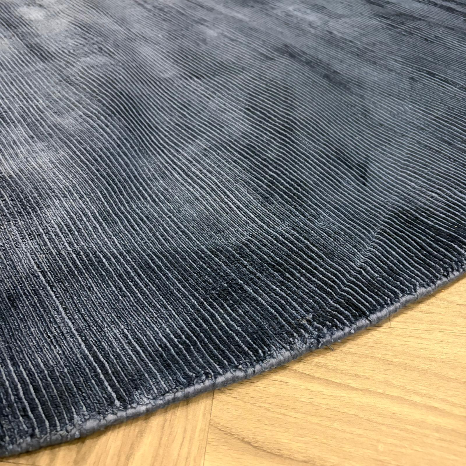 Brinker Carpets Oyster Navy Blue Vloerkleed - 200x200cm - aanzicht 4 - Vloerkleden Koning