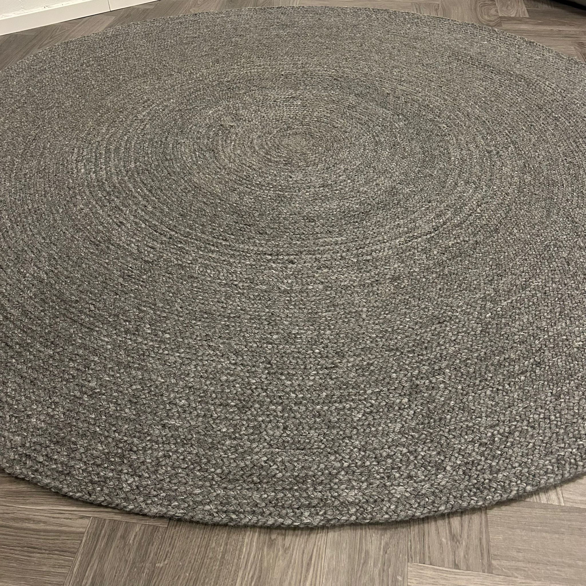 Brinker Carpets Pandule Grey Vloerkleed - 220x220cm - aanzicht 3 - Vloerkleden Koning