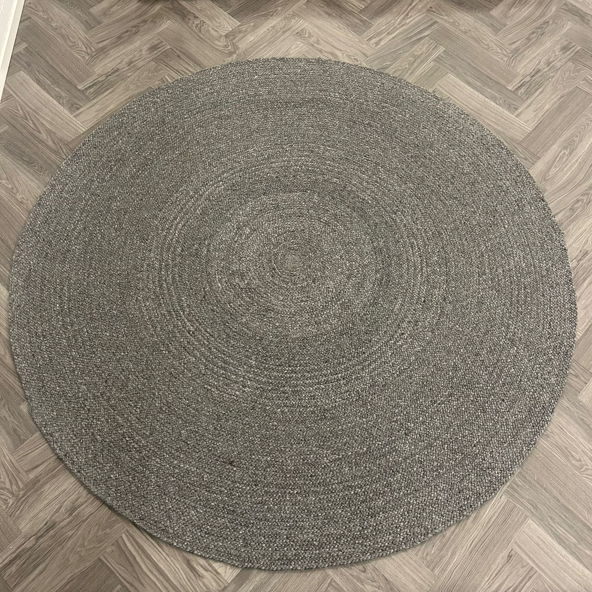 Brinker Carpets Pandule Grey Vloerkleed - 220x220cm - aanzicht 1 - Vloerkleden Koning