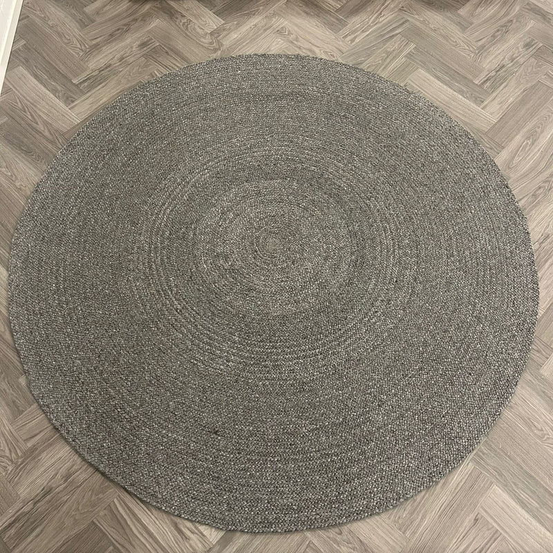 Brinker Carpets Pandule Grey Vloerkleed - 220x220cm - aanzicht 1 - Vloerkleden Koning