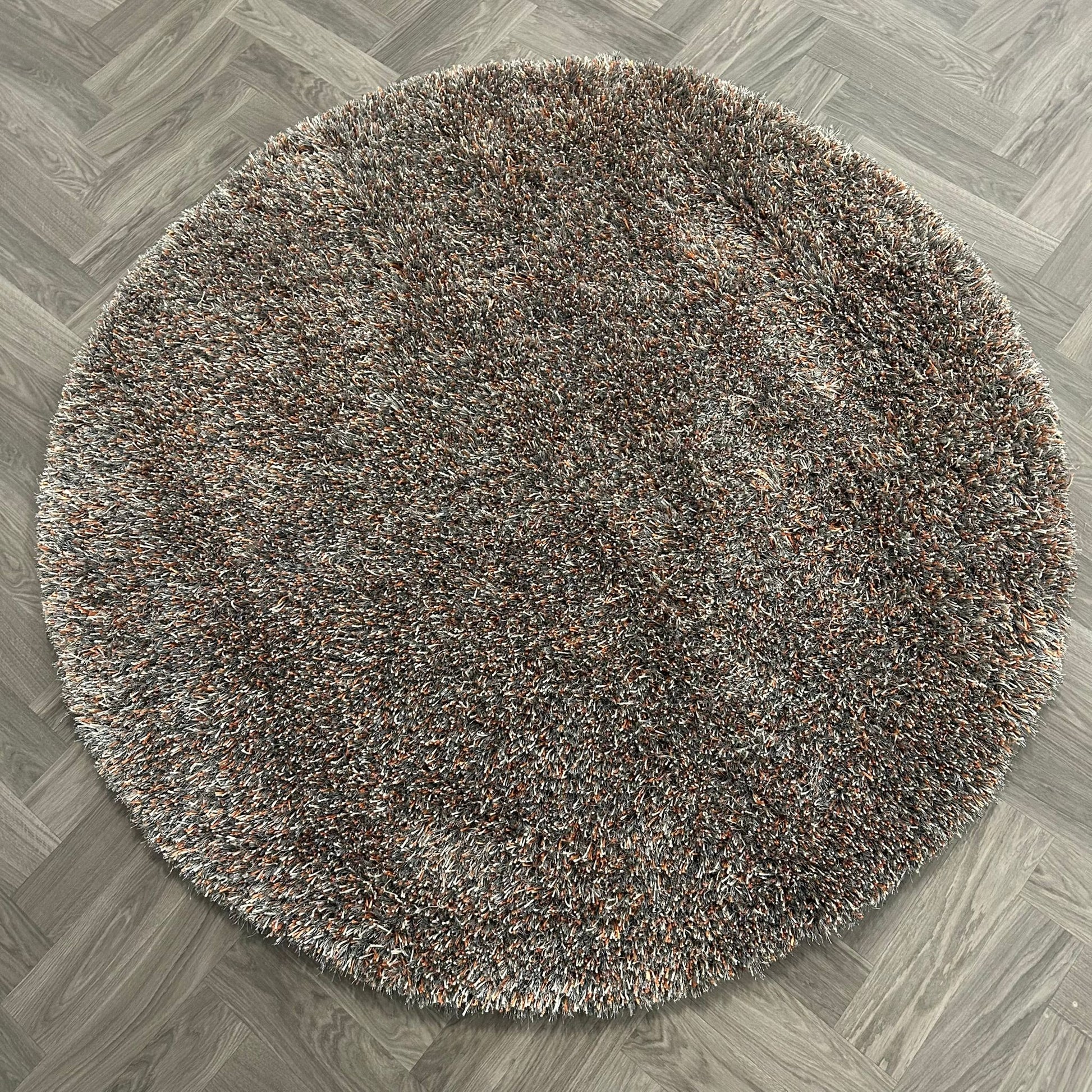 Brinker Carpets Paulo Brick Vloerkleed - 200x200cm - aanzicht 1 - Vloerkleden Koning