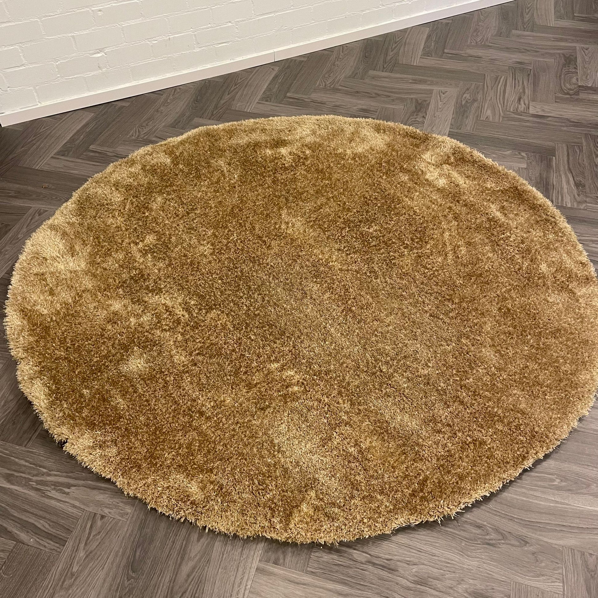 Brinker Carpets Puglia Fall Oker Vloerkleed Rond - 200x200cm - Vloerkleden Koning