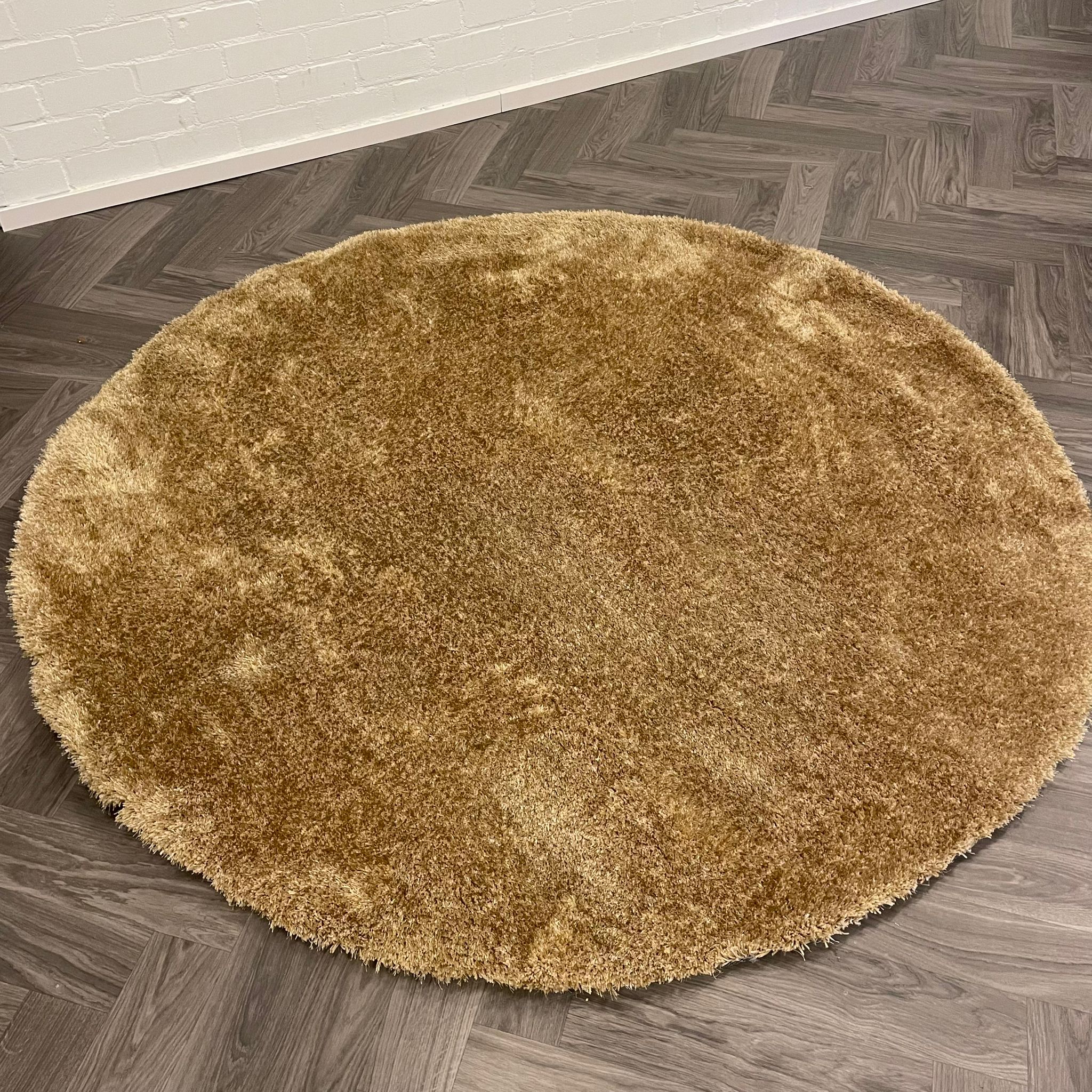 Brinker Carpets Puglia Fall Oker Vloerkleed Rond - 200x200cm - Vloerkleden Koning