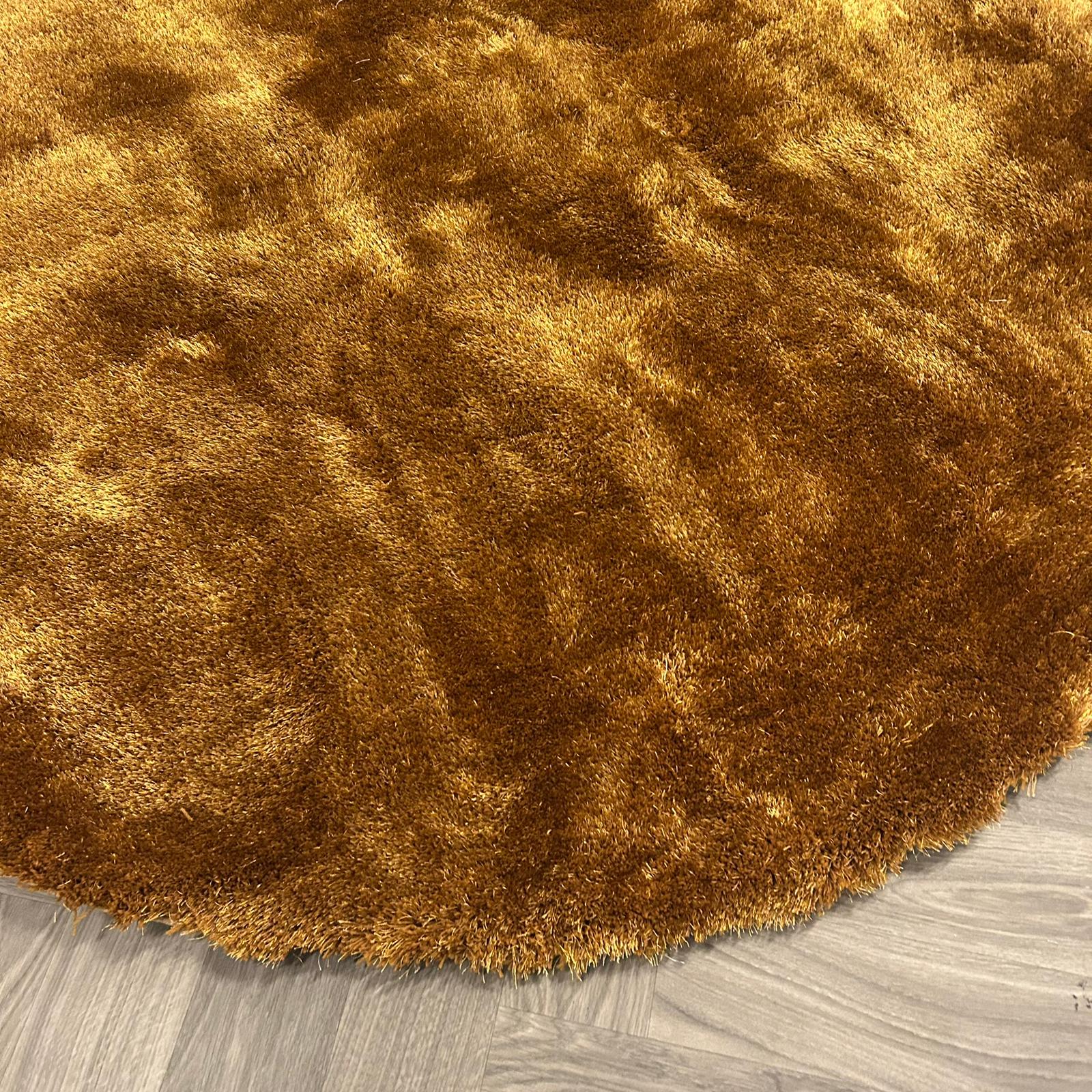 Brinker Carpets Puglia Gold Brown Mix Vloerkleed - 200x200cm - Vloerkleden Koning