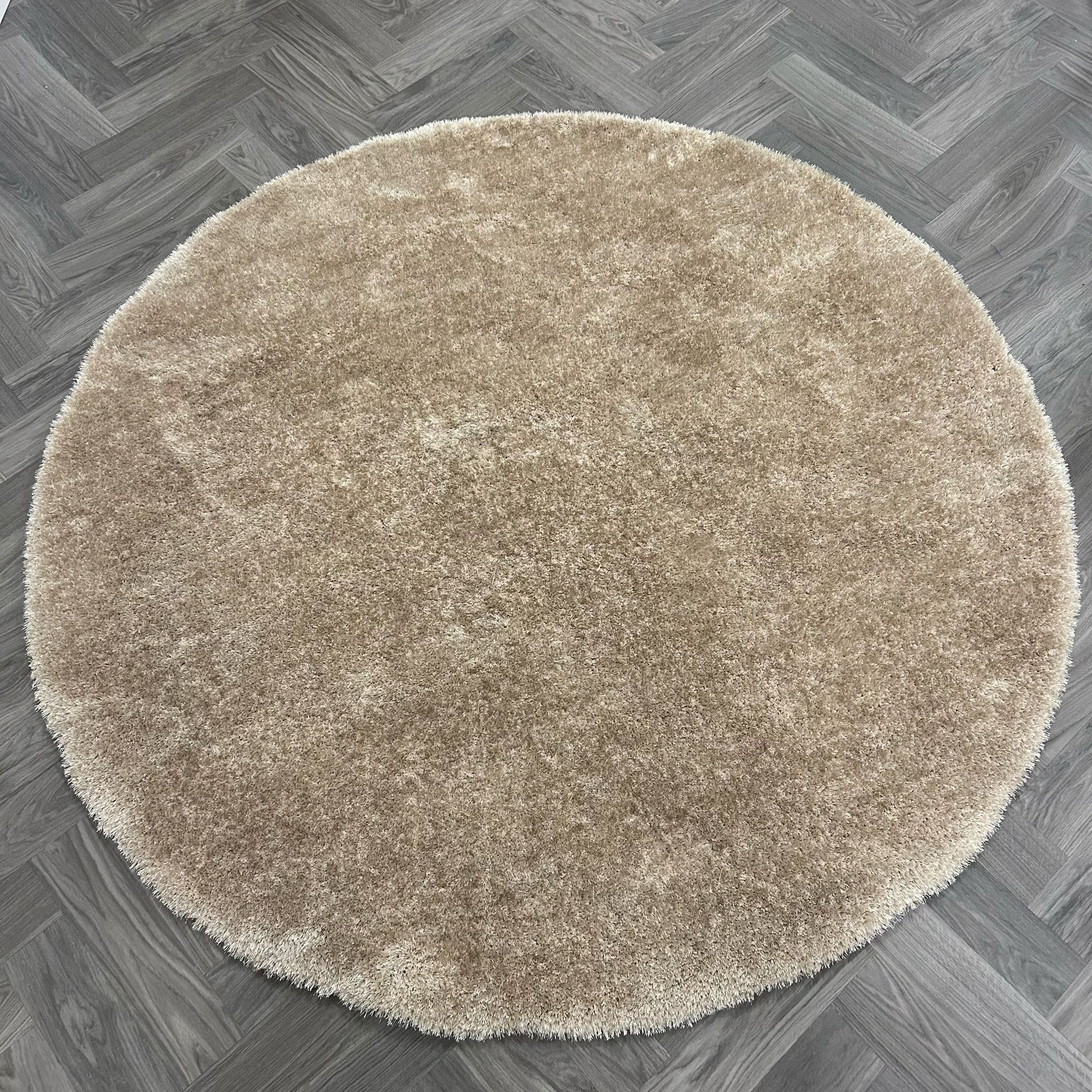 Brinker Carpets Puglia Irish Beige Vloerkleed Rond - 200x200cm - Vloerkleden Koning