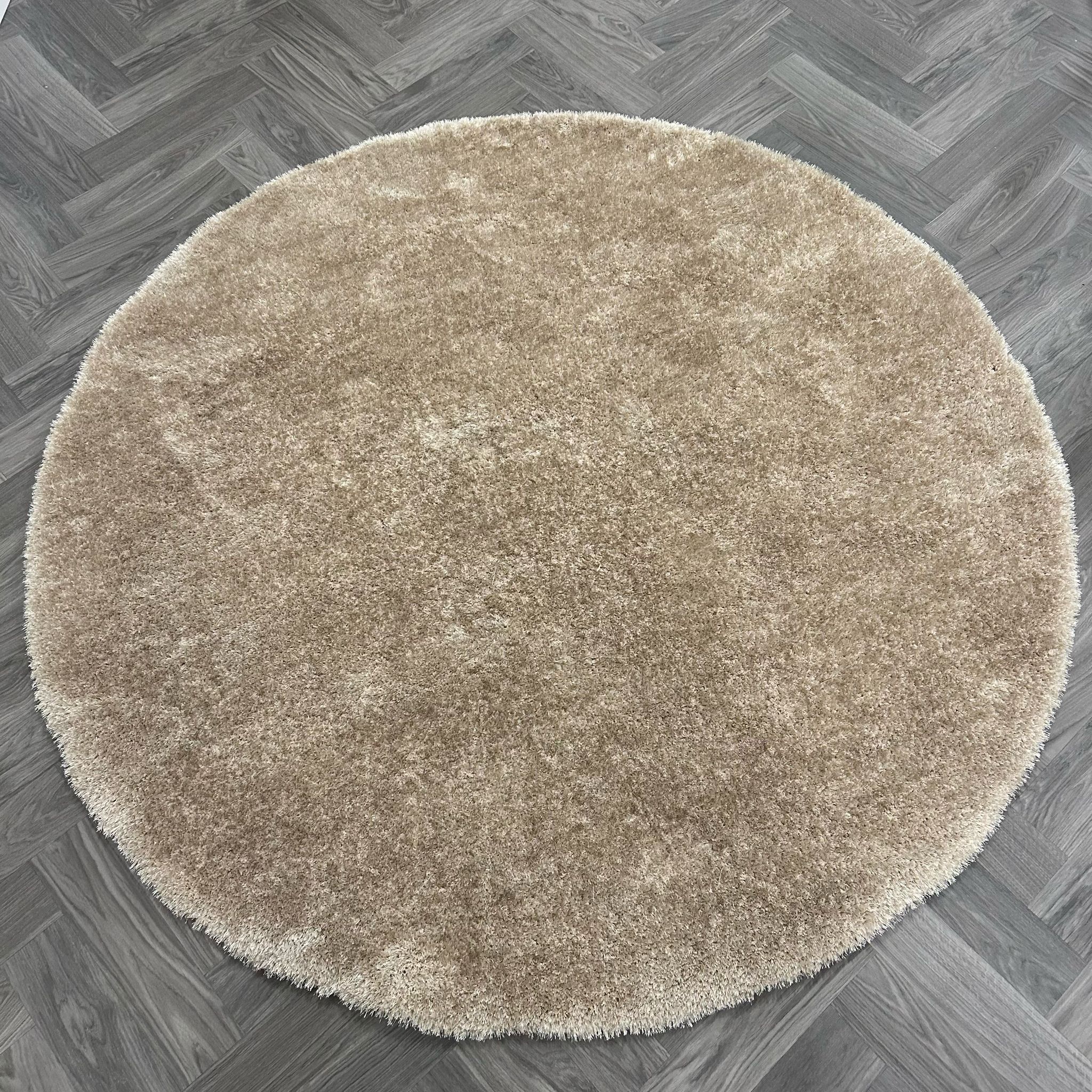 Brinker Carpets Puglia Irish Beige Vloerkleed Rond - 200x200cm - Vloerkleden Koning