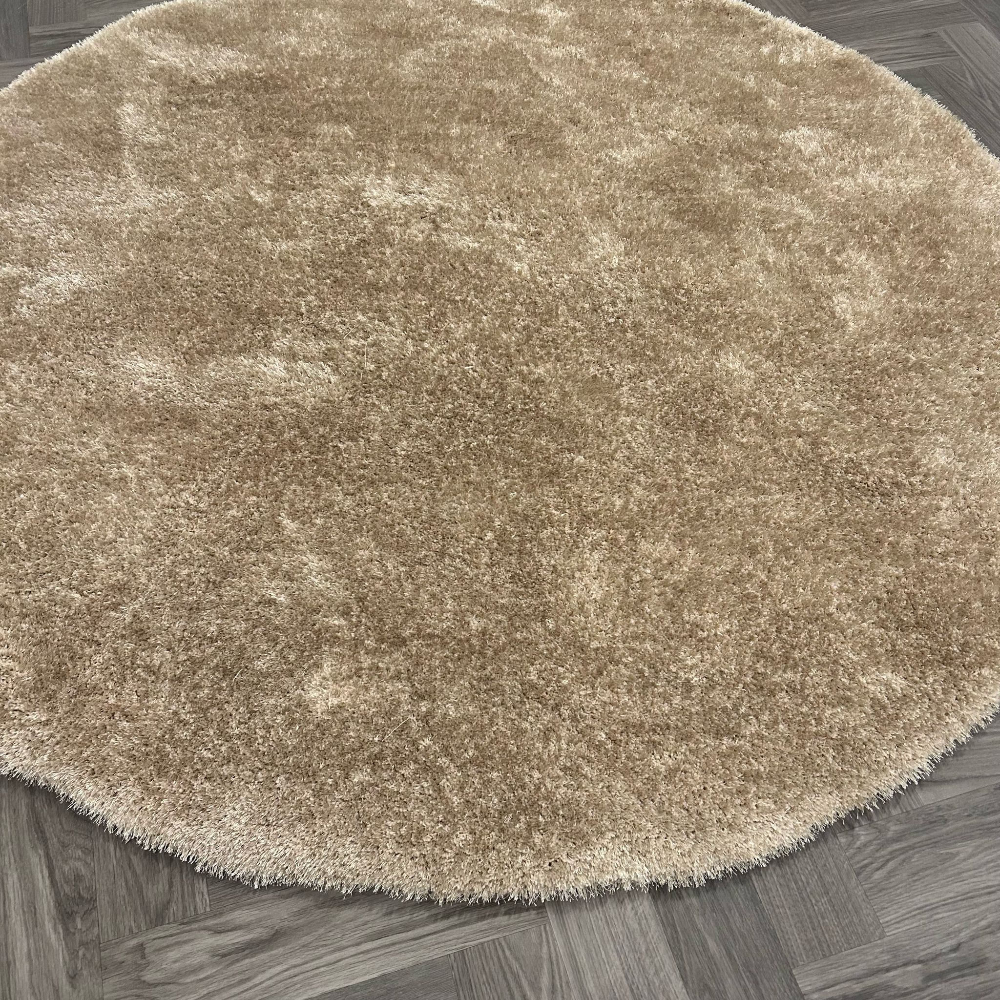 Brinker Carpets Puglia Irish Beige Vloerkleed Rond - 200x200cm - Vloerkleden Koning