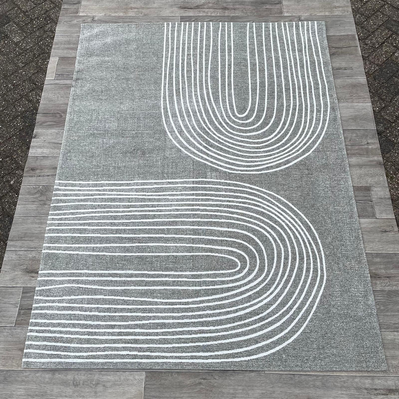 Brinker Carpets Retro Collection Curzo Stone Vloerkleed - 170x230cm - aanzicht 1 - Vloerkleden Koning