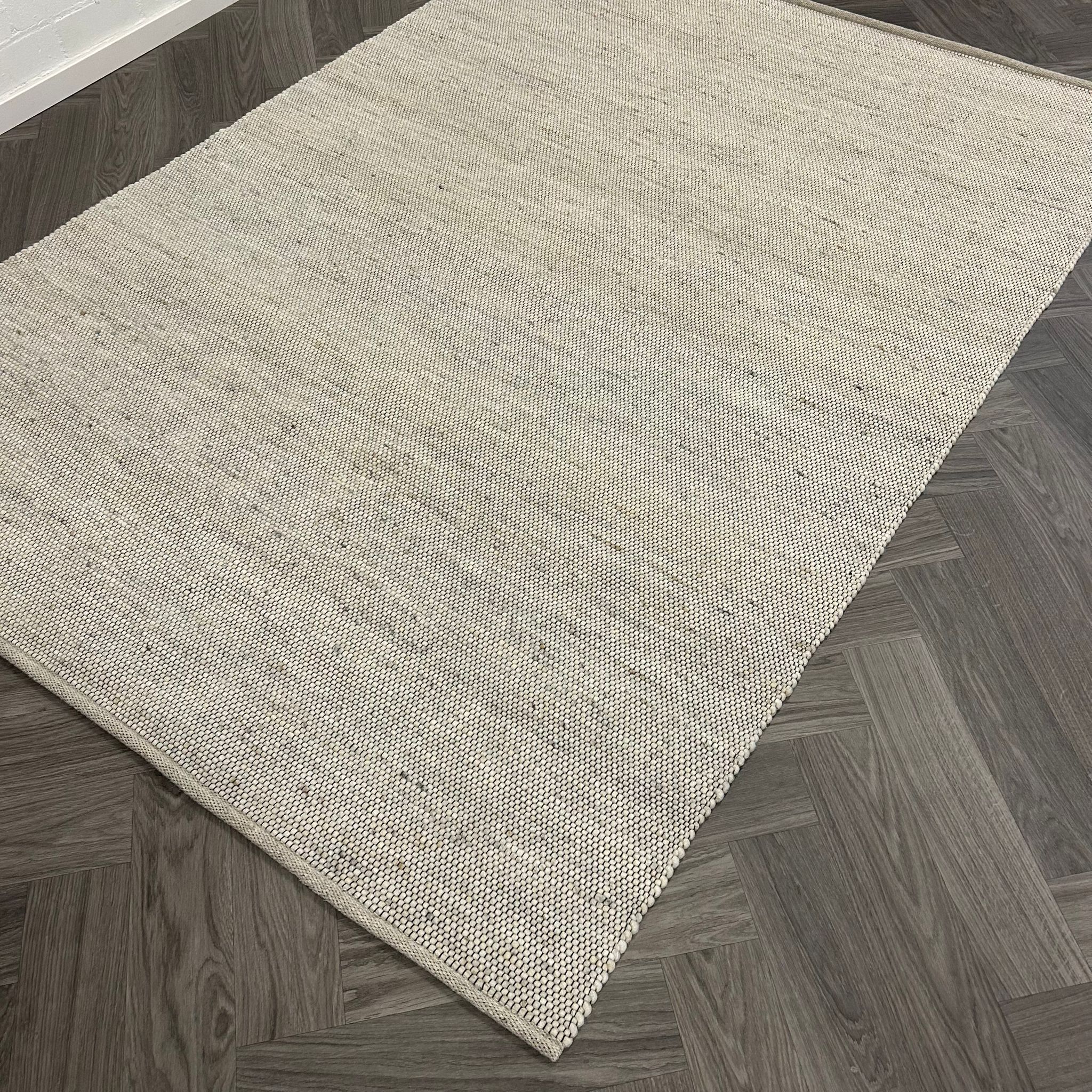 Brinker Carpets Rustica White 425 Vloerkleed - 160x230cm - aanzicht 1 - Vloerkleden Koning