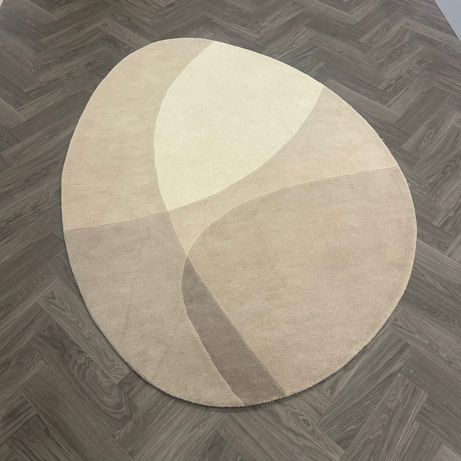 Brinker Carpets Shades 100 White Vloerkleed - 160x230cm - Vloerkleden Koning