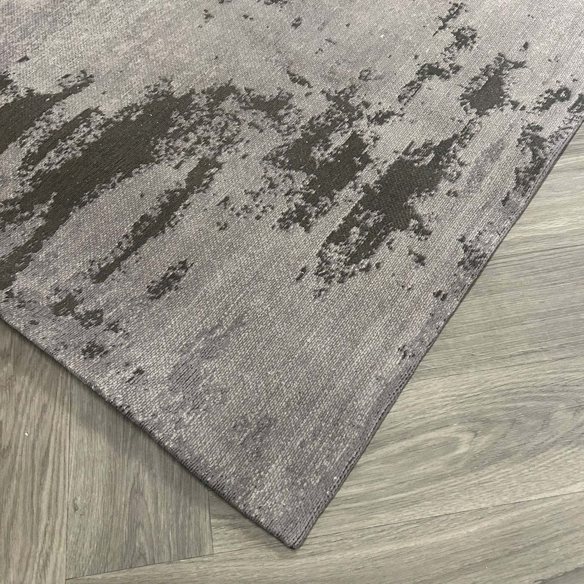 Brinker Carpets Skyview Dark Grey Vloerkleed - 200x290cm - aanzicht 2 - Vloerkleden Koning