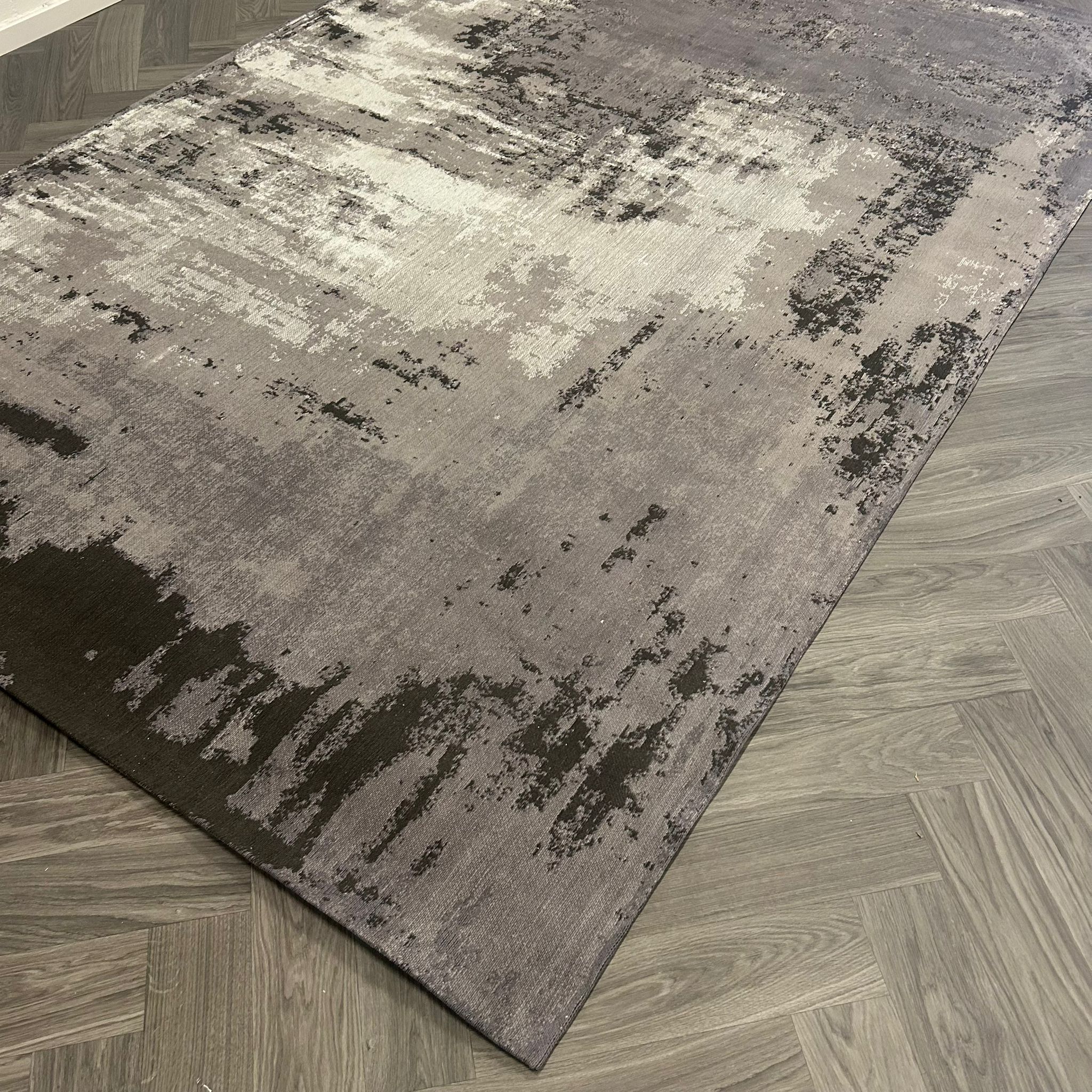 Brinker Carpets Skyview Dark Grey Vloerkleed - 200x290cm - Vloerkleden Koning
