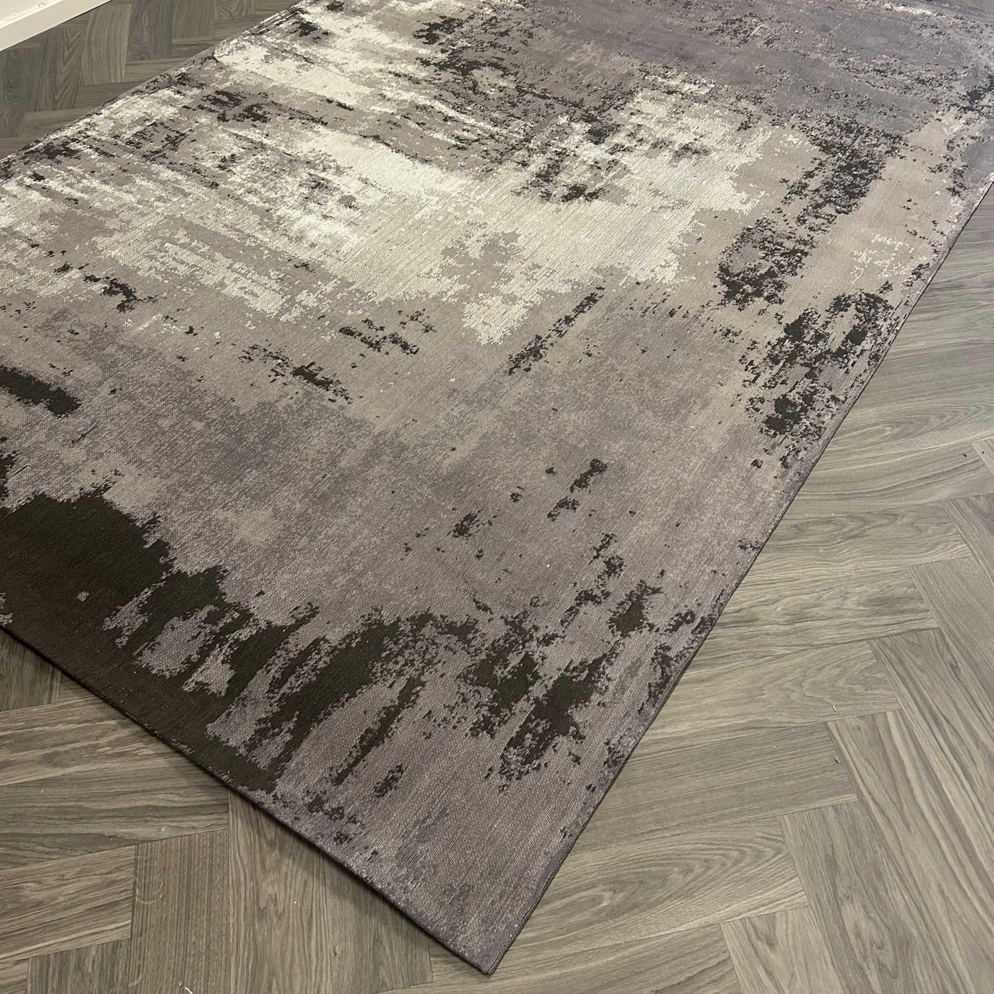 Brinker Carpets Skyview Dark Grey Vloerkleed - 200x290cm - aanzicht 3 - Vloerkleden Koning