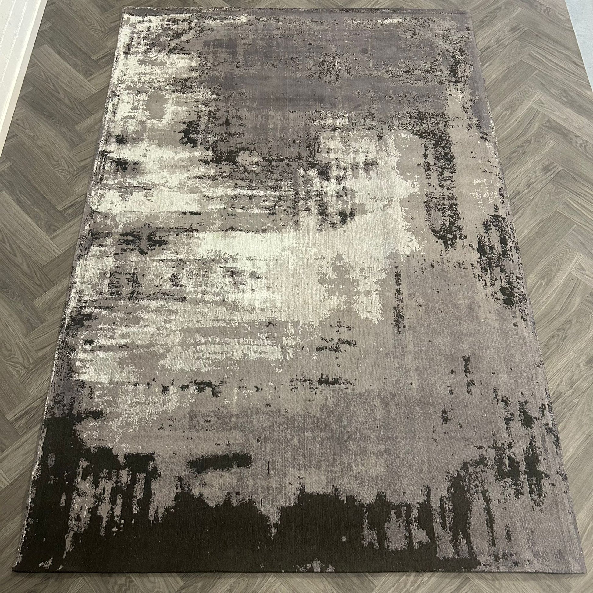 Brinker Carpets Skyview Dark Grey Vloerkleed - 200x290cm - Vloerkleden Koning