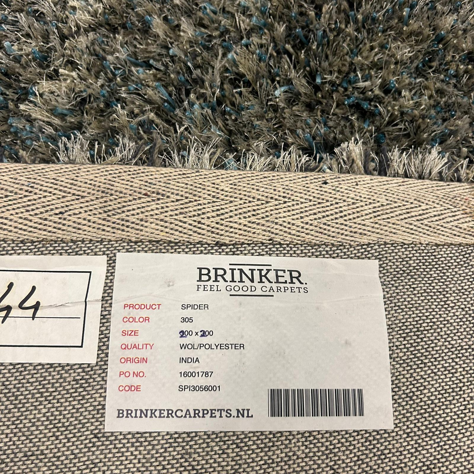 Brinker Carpets Spider 305 - 200x200cm - Vloerkleden Koning
