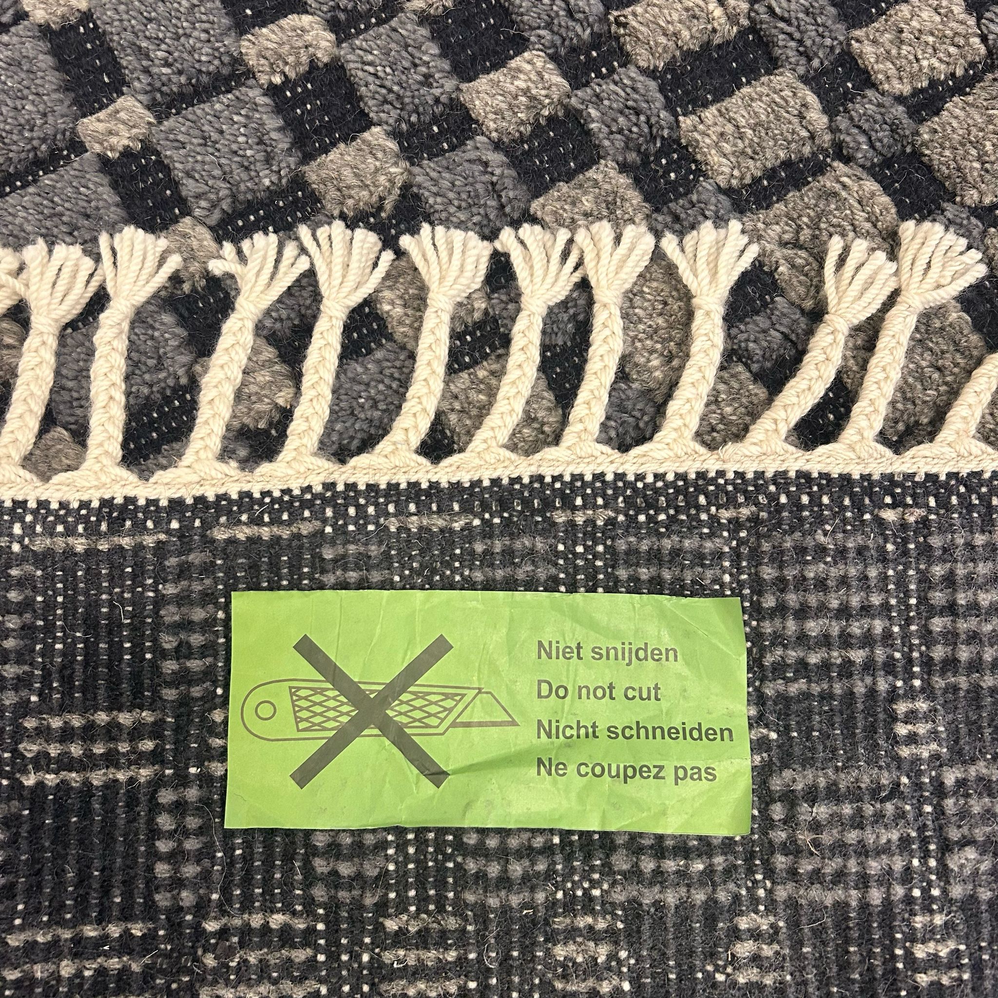 Brinker Carpets Square Navy Wool Vloerkleed - 160x250cm - Vloerkleden Koning