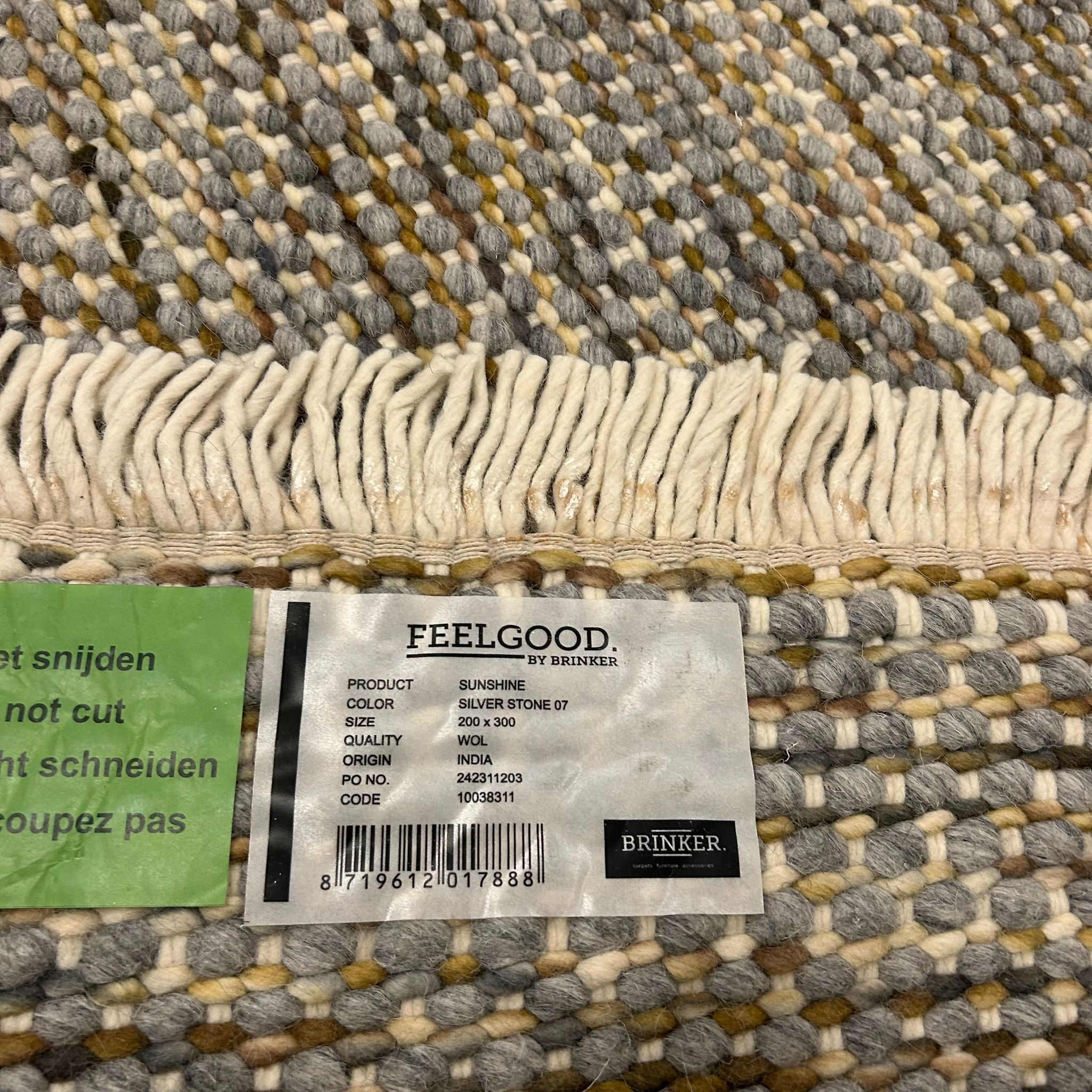 Brinker Carpets Sunshine Silver Stone 07 - 200x300cm - aanzicht 6 - Vloerkleden Koning