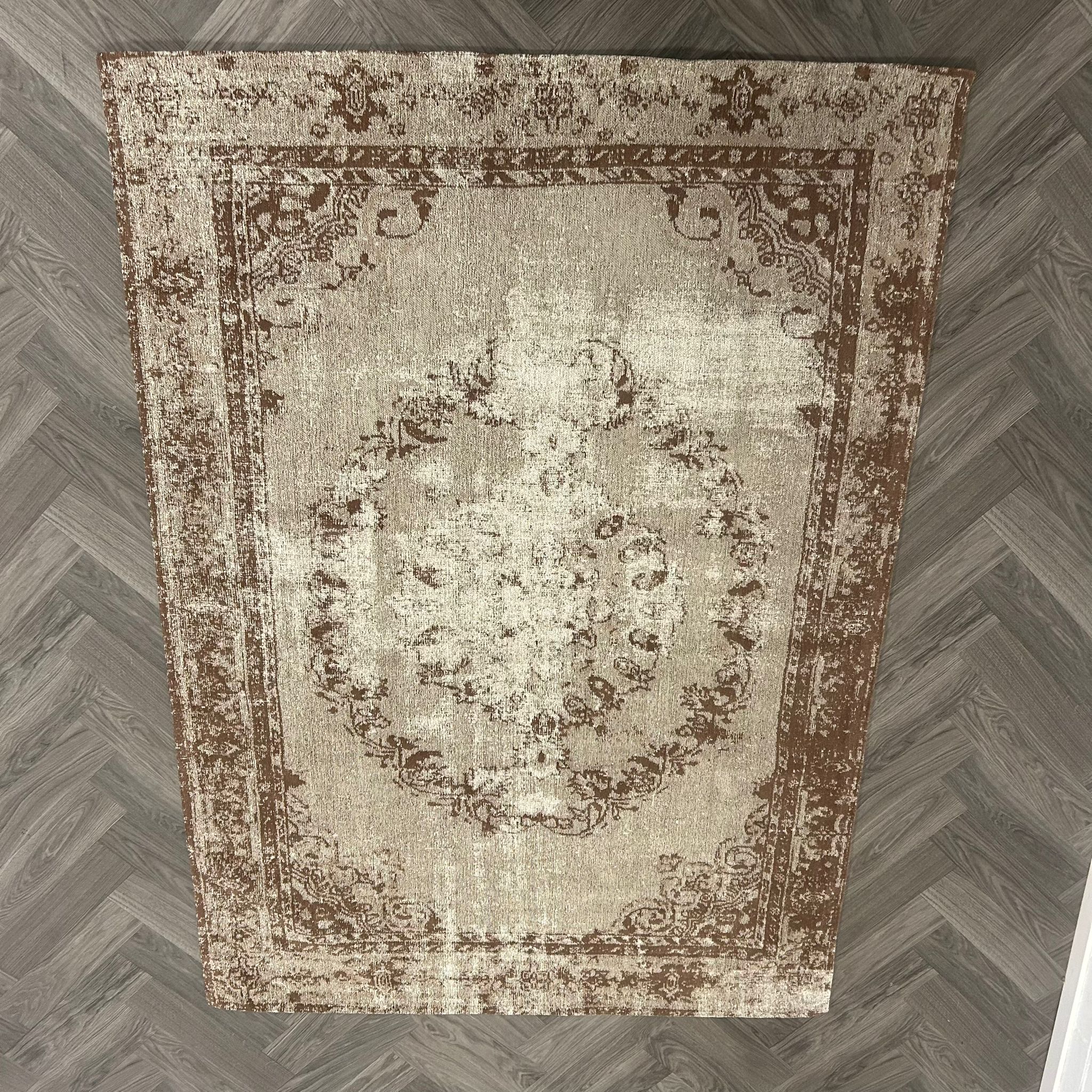 Brinker Carpets Superb Beige Vloerkleed - 160x230cm - Vloerkleden Koning