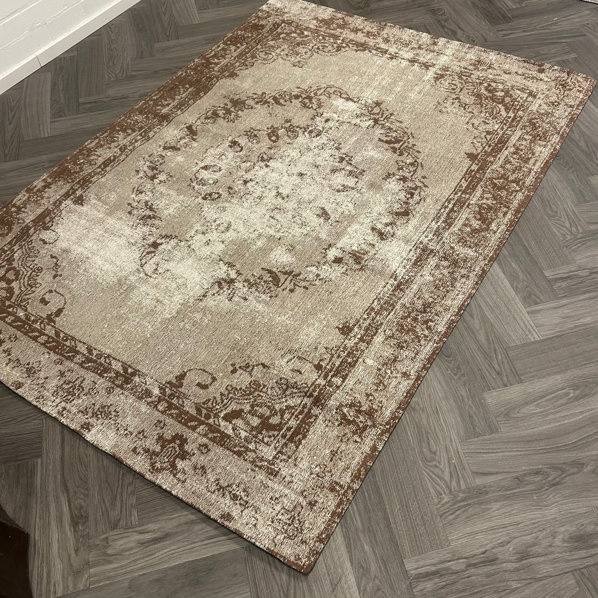 Brinker Carpets Superb Beige Vloerkleed - 160x230cm - Vloerkleden Koning