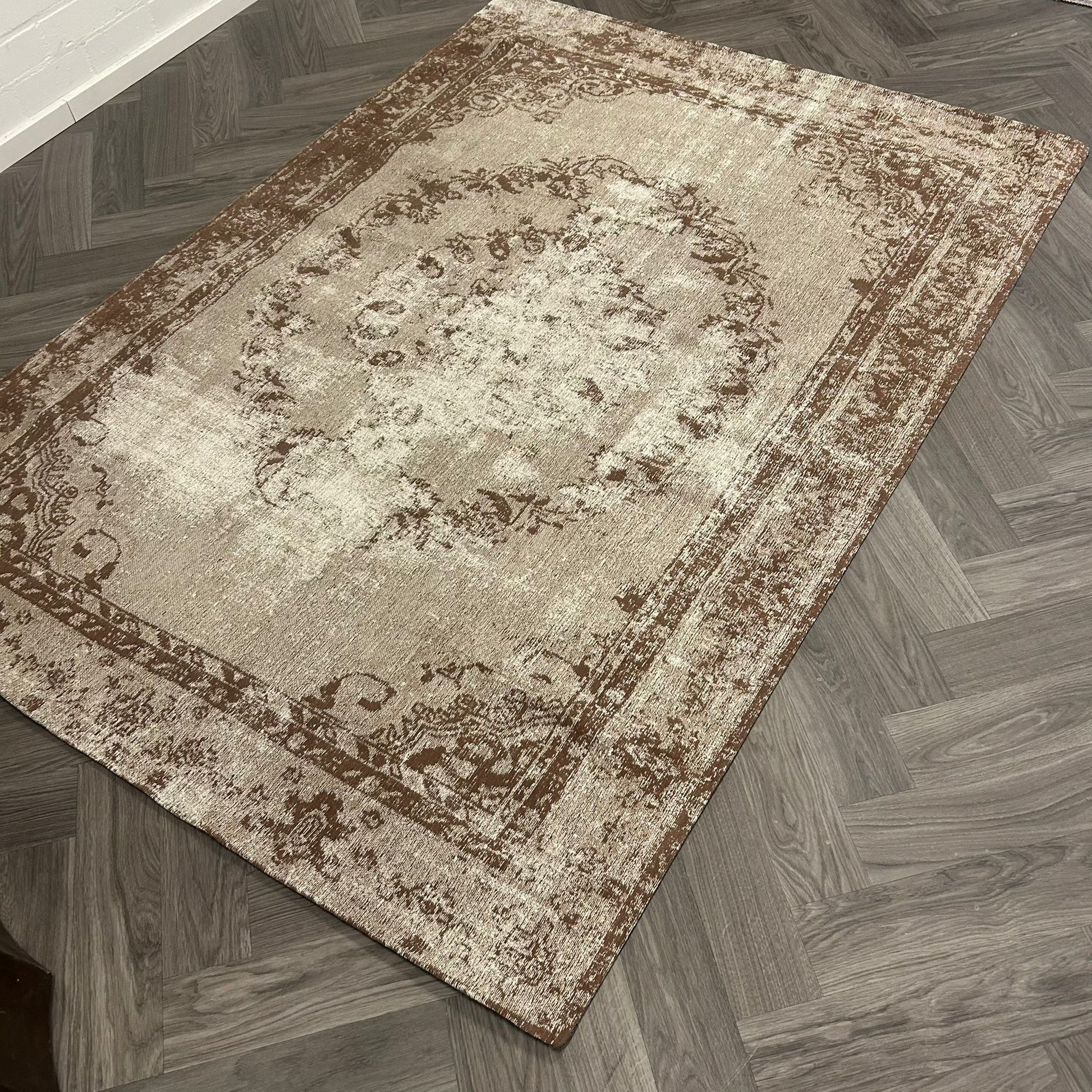 Brinker Carpets Superb Beige Vloerkleed - 160x230cm - Vloerkleden Koning