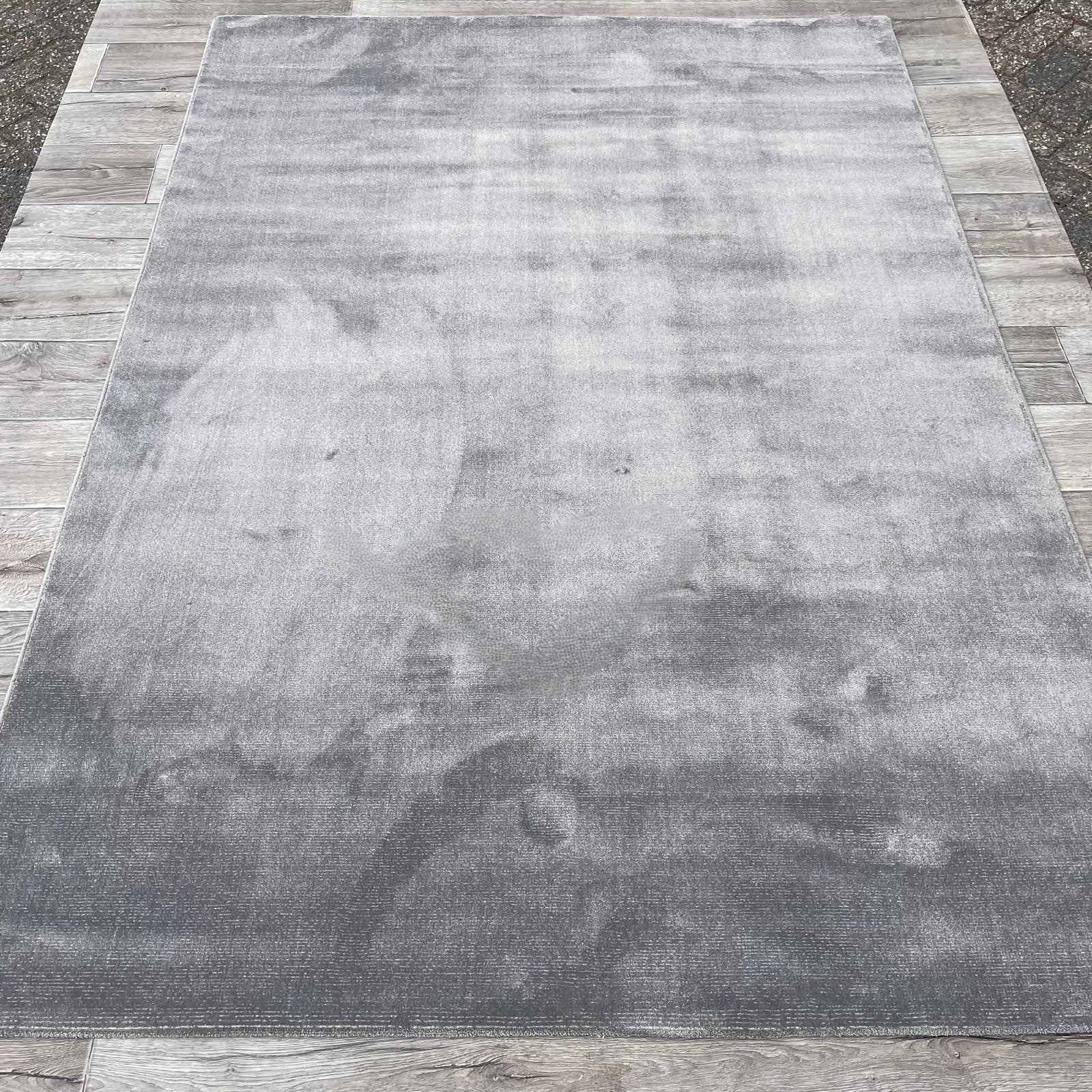 Brinker Carpets Touch Royal Tara Deluxe 124 Grey Vloerkleed - 160x230cm - Vloerkleden Koning