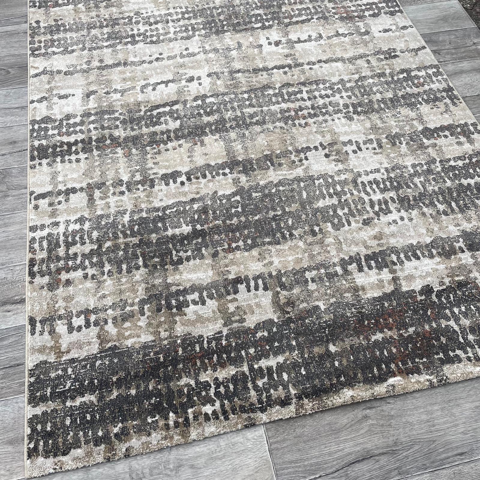 Brinker Carpets Touch Tara 106 Brown Stone Ivory Vloerkleed - 160x230cm - Vloerkleden Koning