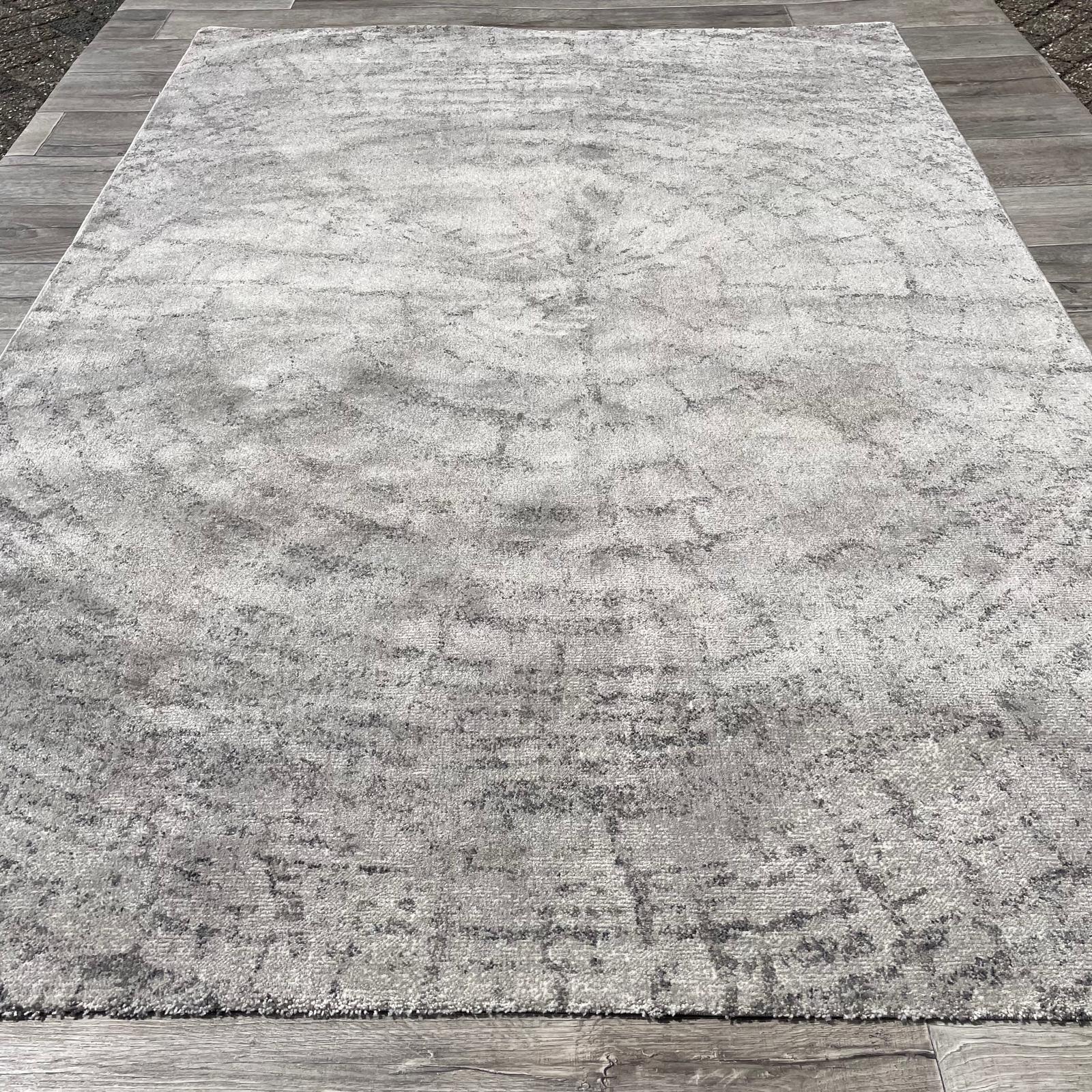 Brinker Carpets Touch Tara 107 Light Grey Vloerkleed - 160x230cm - Vloerkleden Koning