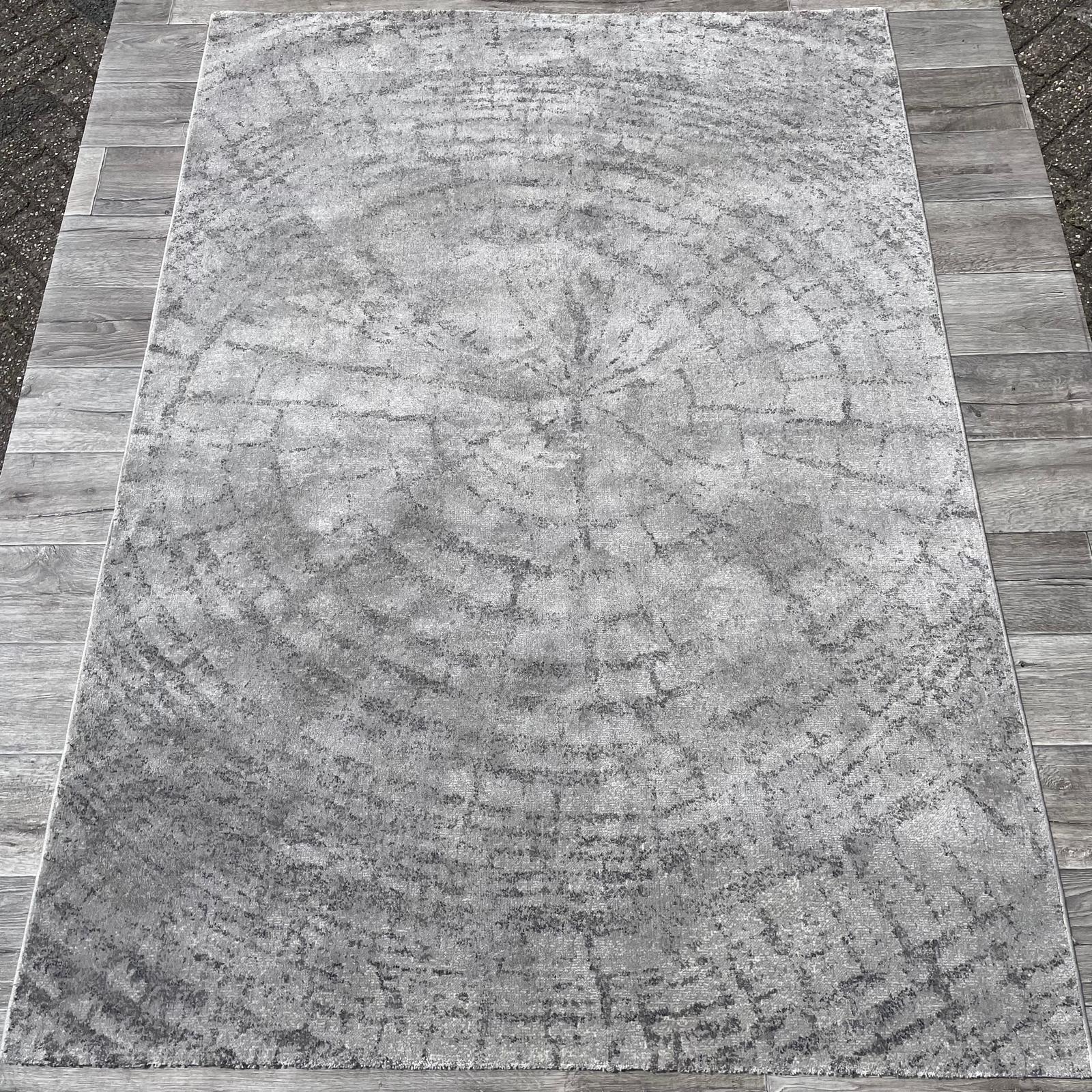 Brinker Carpets Touch Tara 107 Light Grey Vloerkleed - 160x230cm - Vloerkleden Koning