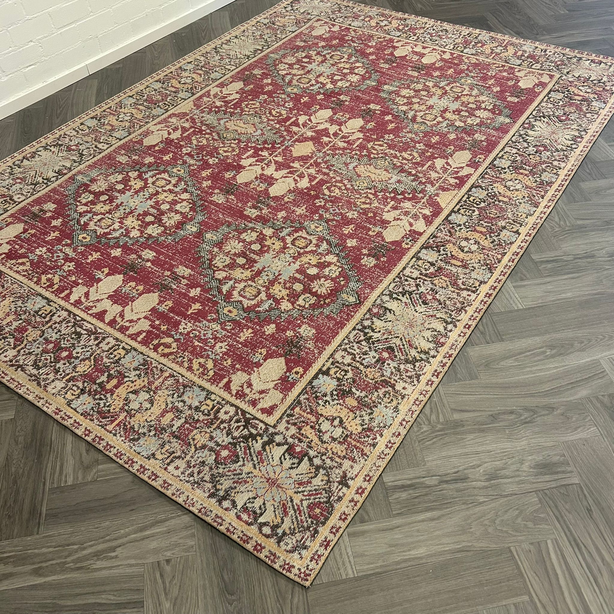 Brinker Carpets Tribal Pink Flambe - 200x290cm - Vloerkleden Koning