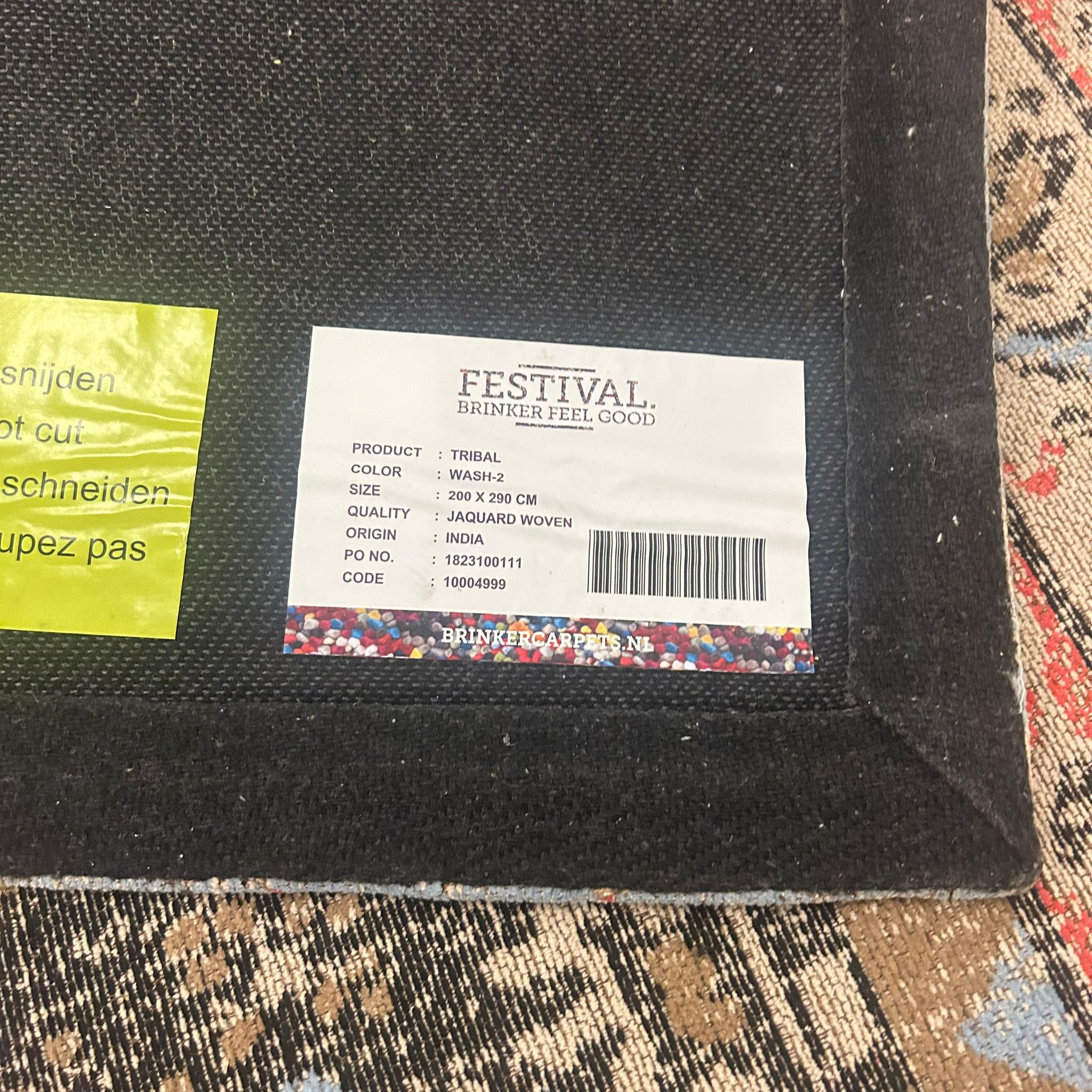 Brinker Carpets Tribal Wash 2 - 200x290cm - aanzicht 4 - Vloerkleden Koning