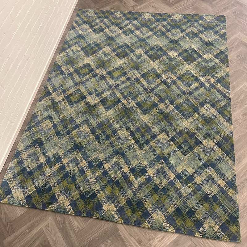 Brinker Carpets Velasco Coble Blue Vloerkleed - 240x340cm - aanzicht 1 - Vloerkleden Koning