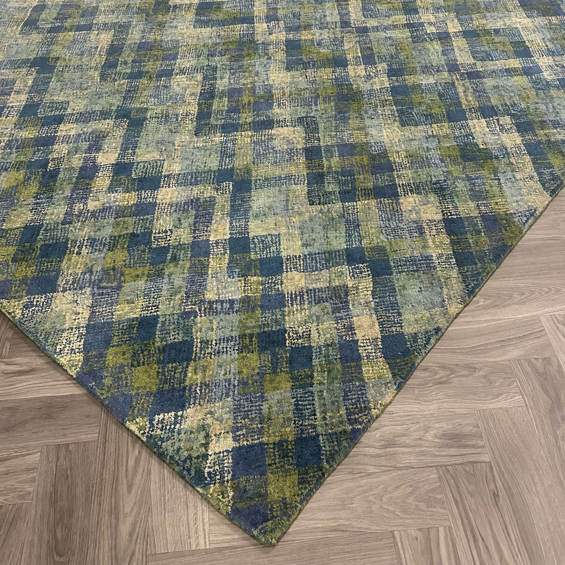 Brinker Carpets Velasco Coble Blue Vloerkleed - 240x340cm - aanzicht 3 - Vloerkleden Koning