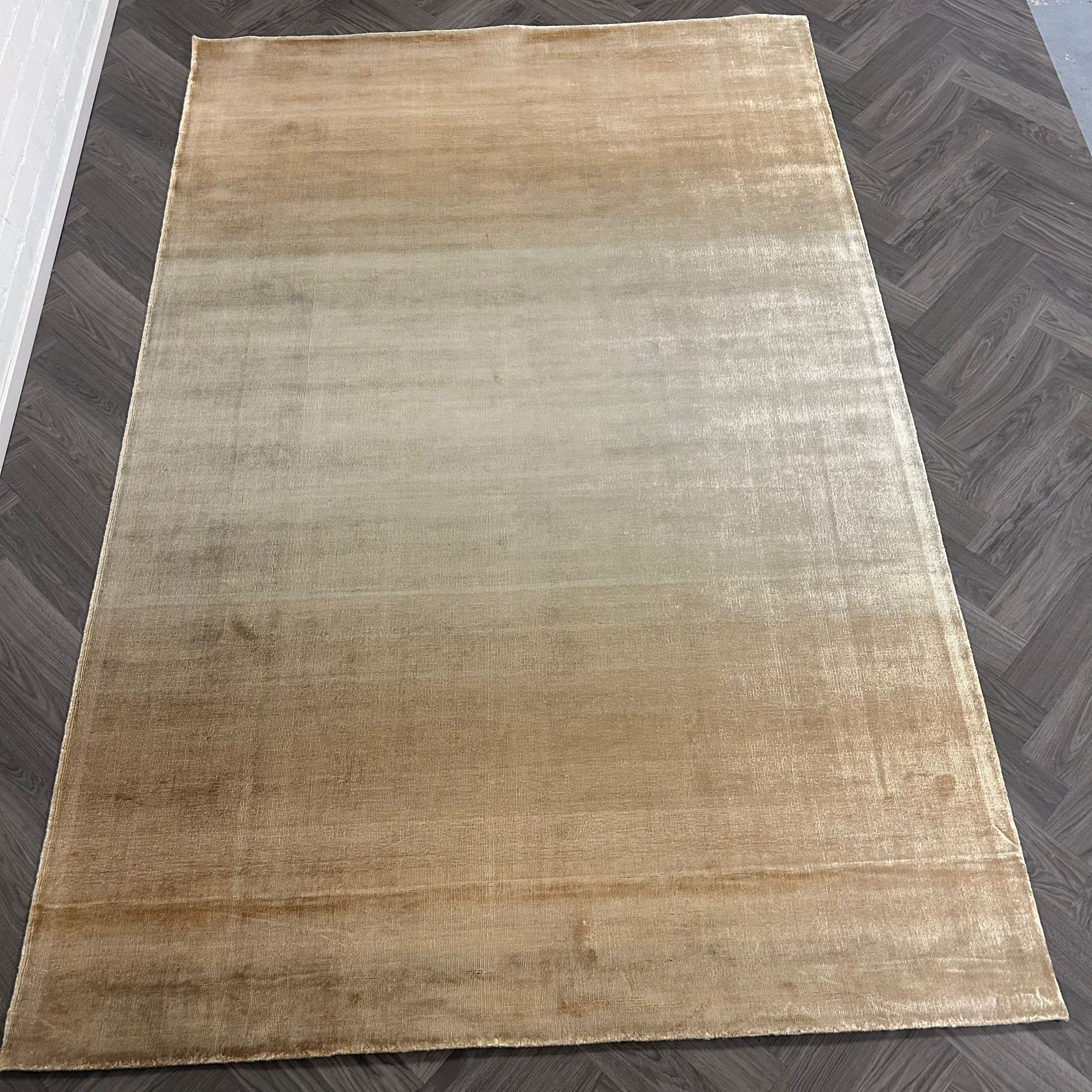 Brinker Carpets Velvet 11995 Beige Pistache Vloerkleed - 200x300cm - Vloerkleden Koning