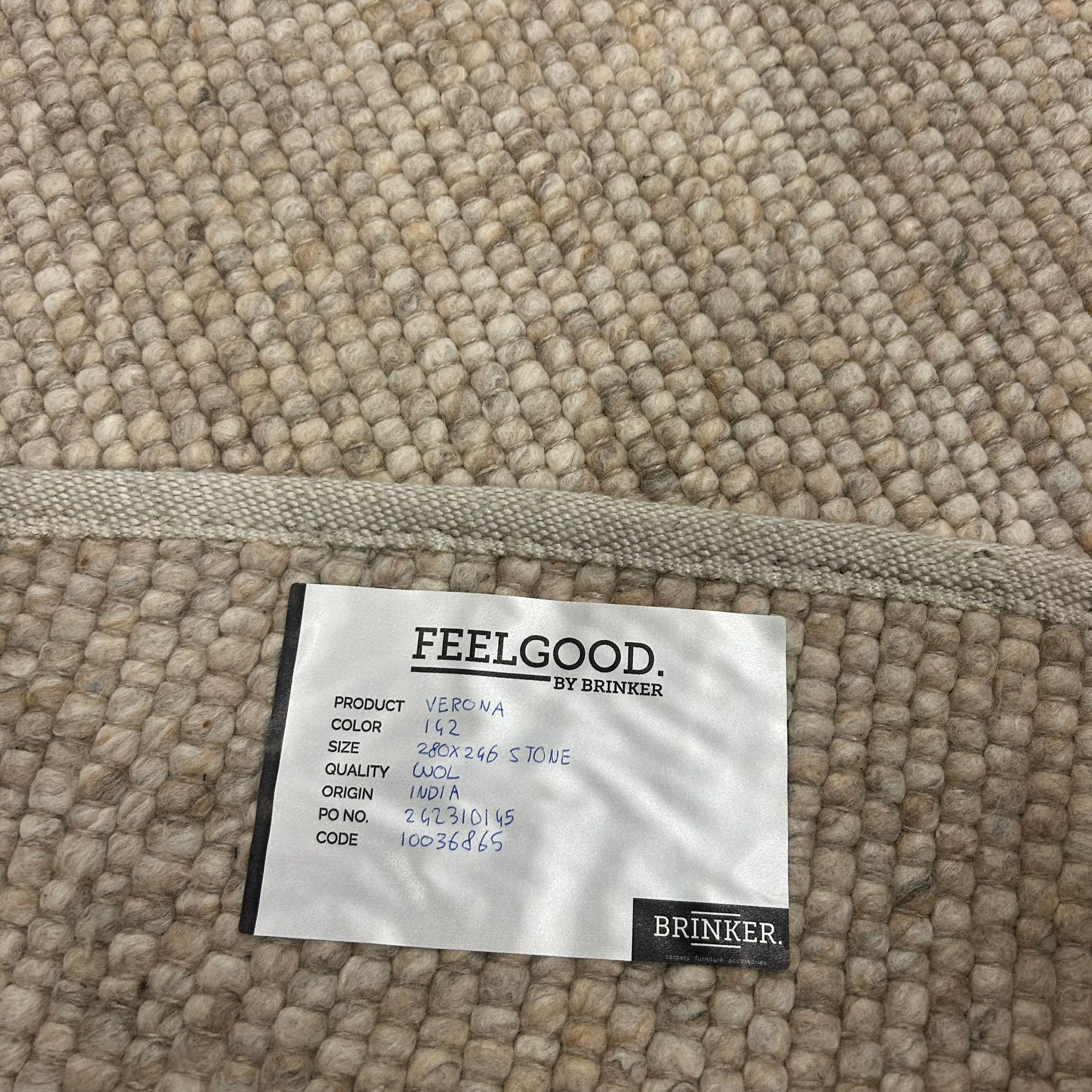 Brinker Carpets Verona 815 Tube Vloerkleed - 200x400cm - Vloerkleden Koning