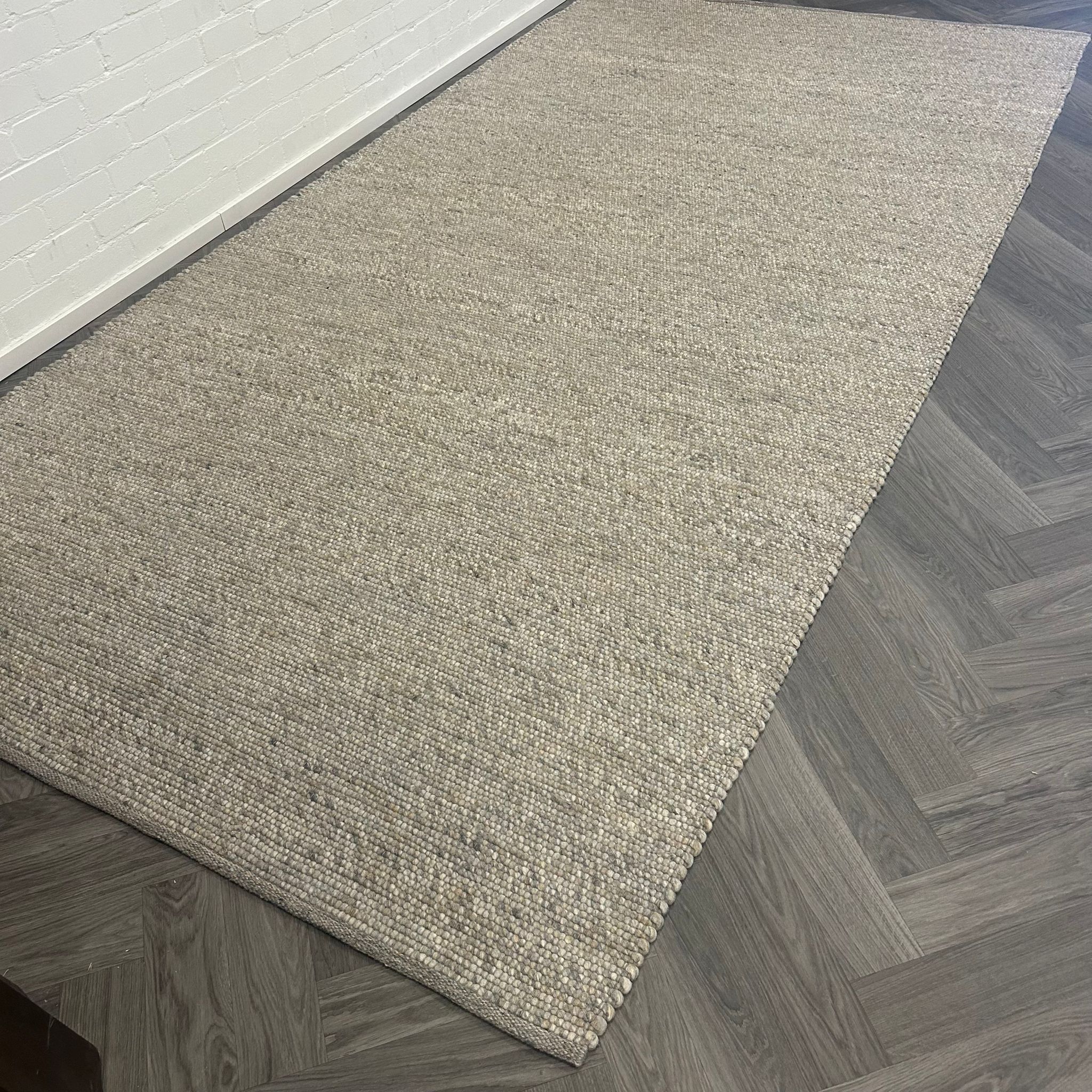 Brinker Carpets Verona Munro 125 Donker Beige Vloerkleed - 200x400cm - Vloerkleden Koning